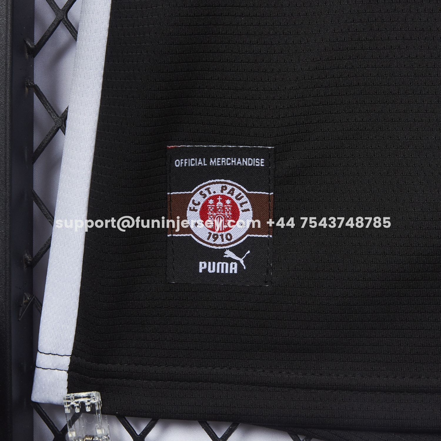 Funinjersey-St. Pauli 25-26 Retro Style Polo Jersey - Fans Version