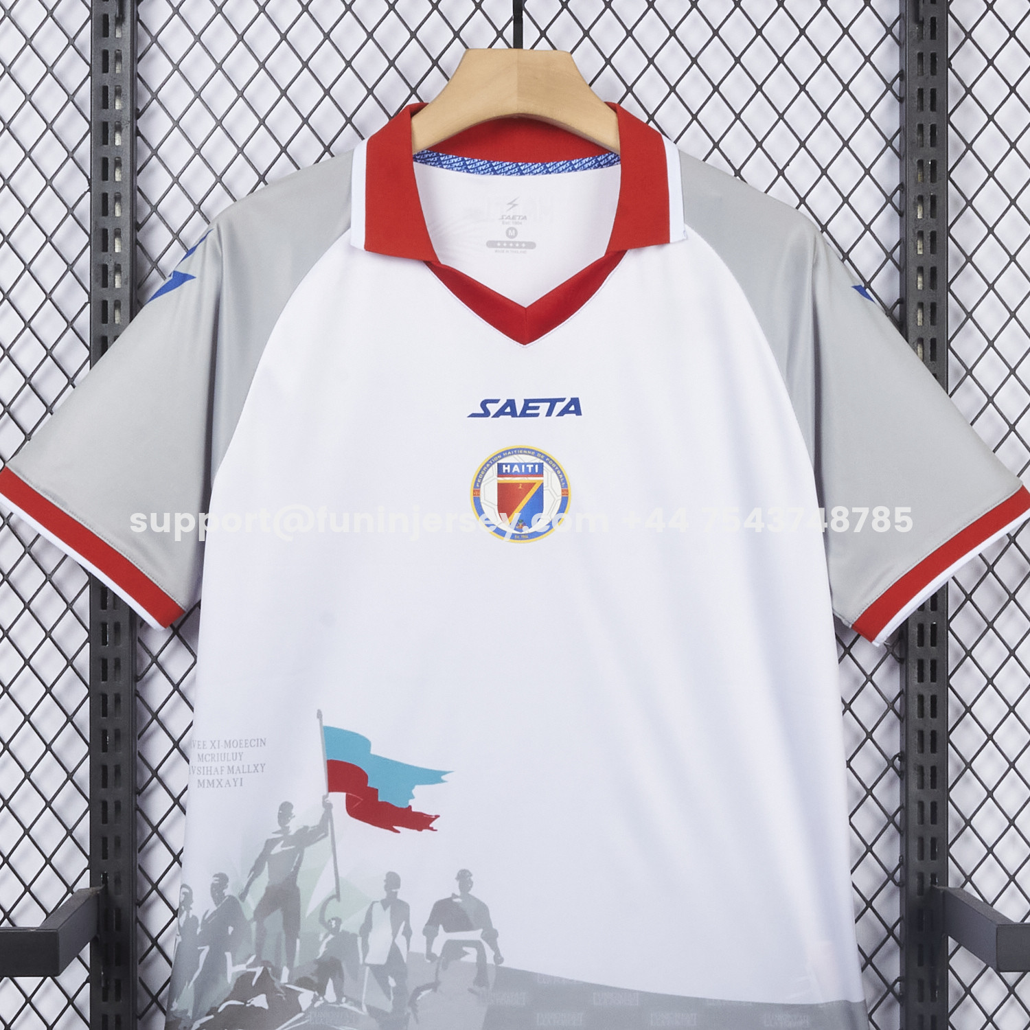 Funinjersey-Haiti 26-27 Away Jersey - Fans Version