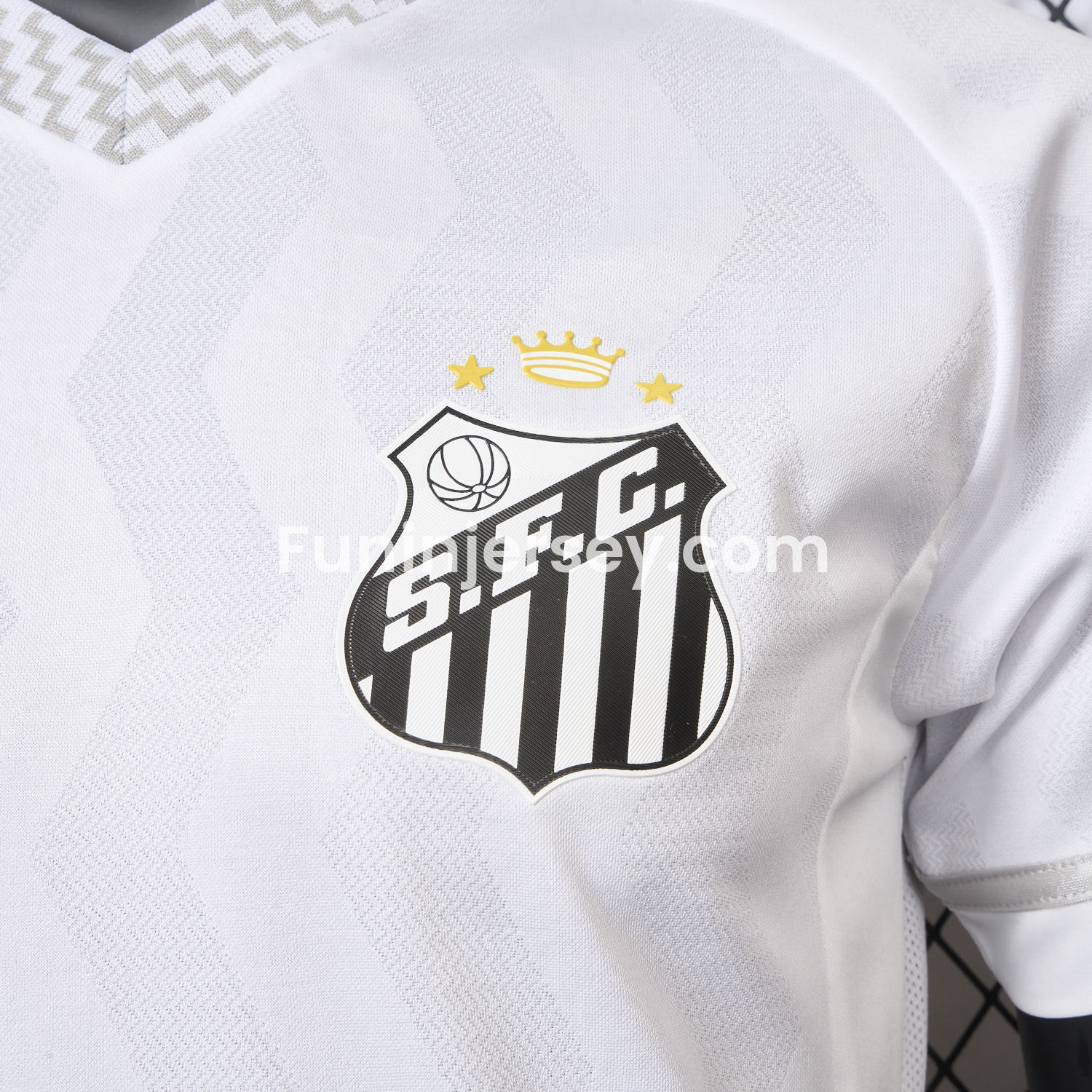 Funinjersey-Santos 2025-26 Home Unsponsored Jersey - Player Version
