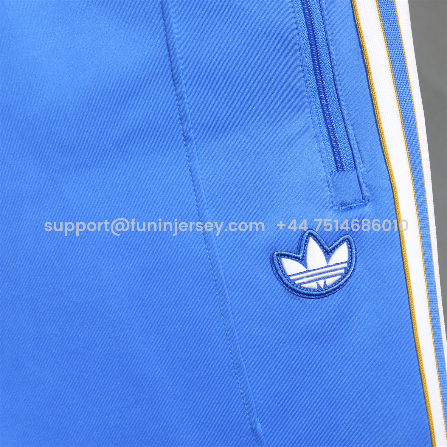 Funinjersey-Real Madrid 25-26 Pure Color Training Set - Blue Top and Blue Pants