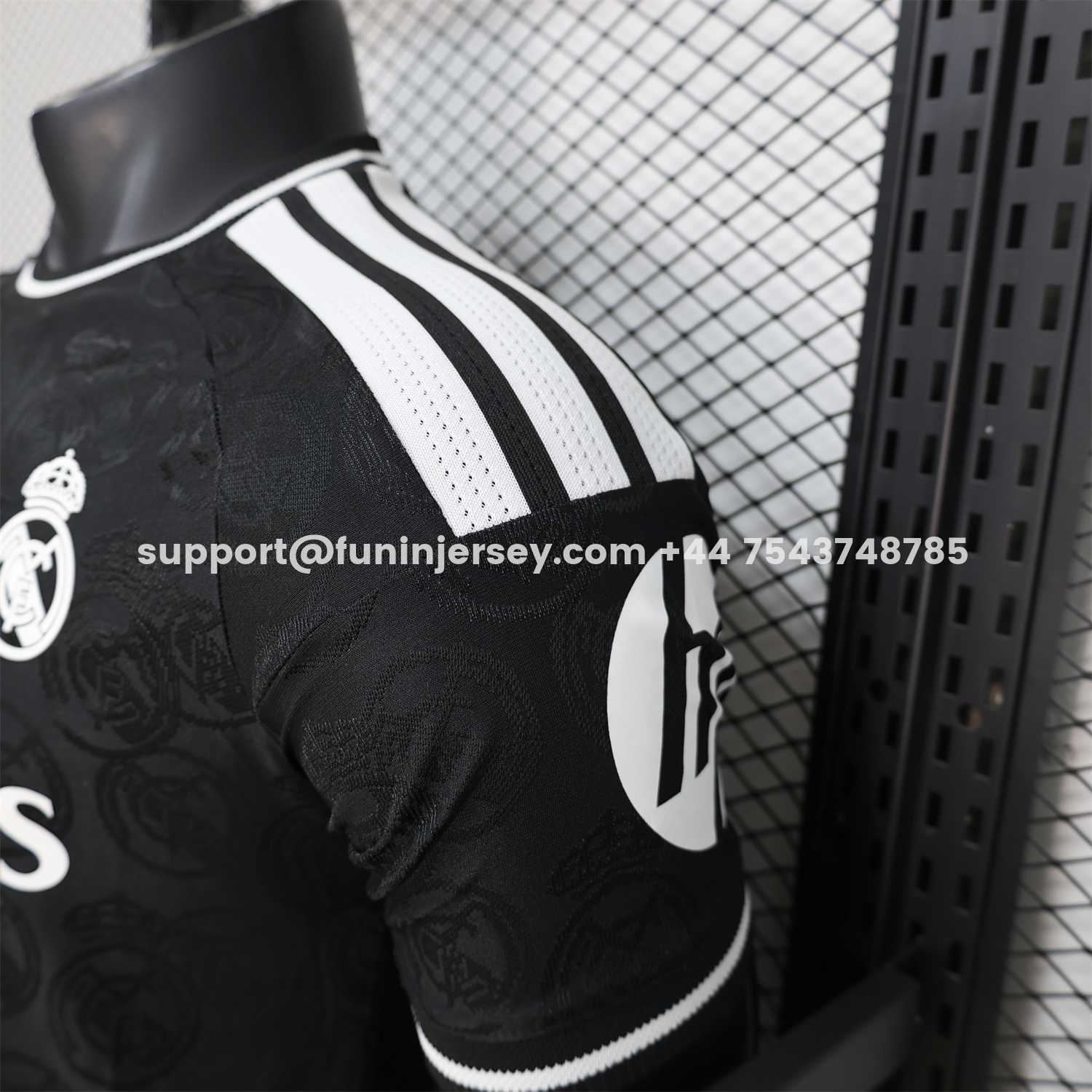 Funinjersey-Real Madrid 25-26 Black Special Jersey - Player Version