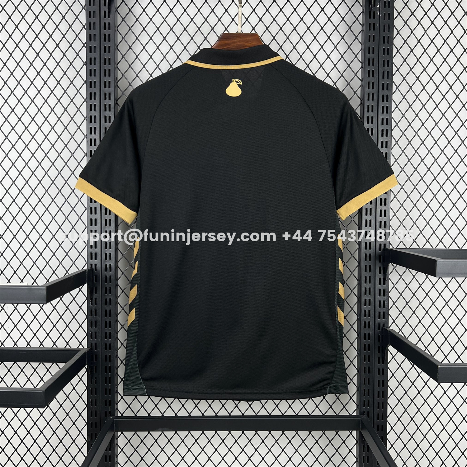 Funinjersey-CD Leganés 25-26 Retro Style Black Jersey - Fans Version