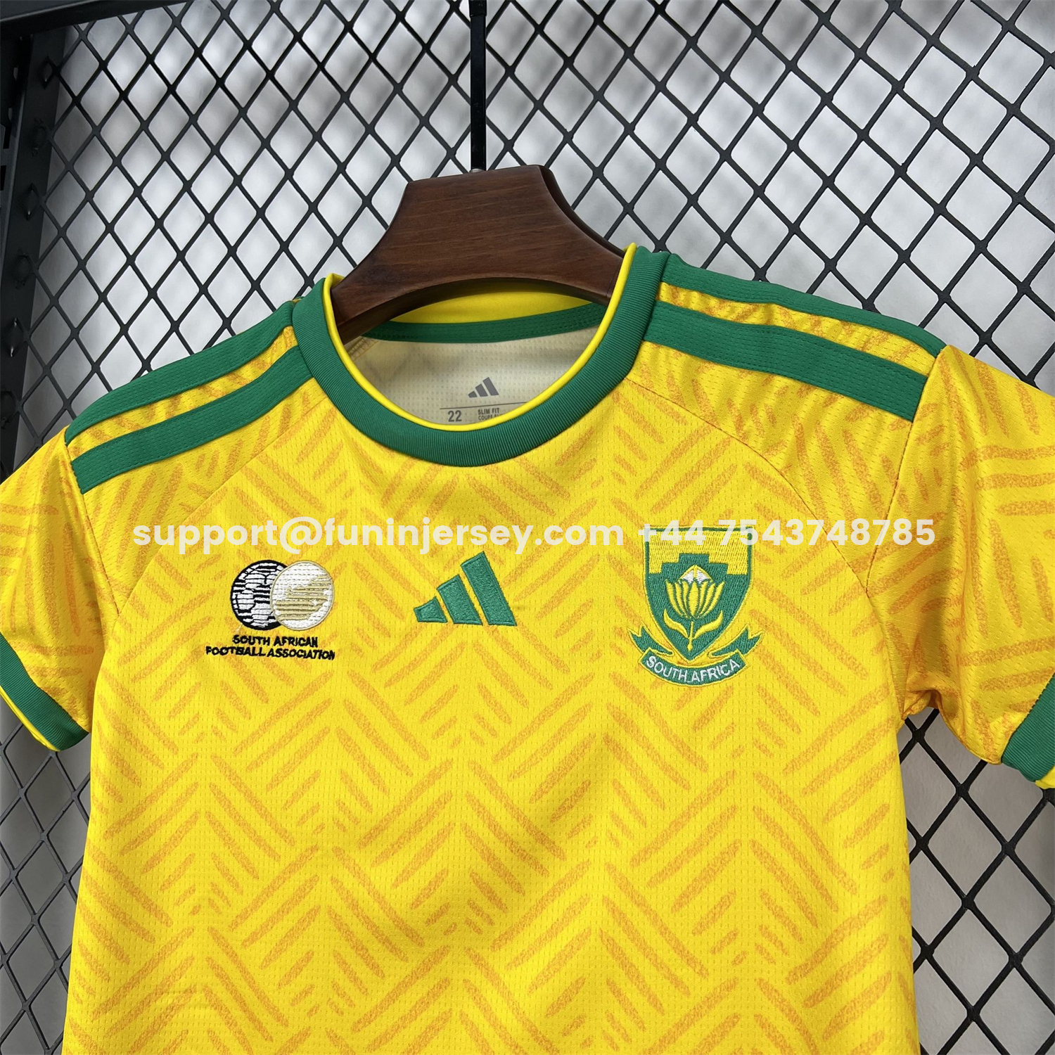 Funinjersey-South Africa 2026 Home Kids Kit