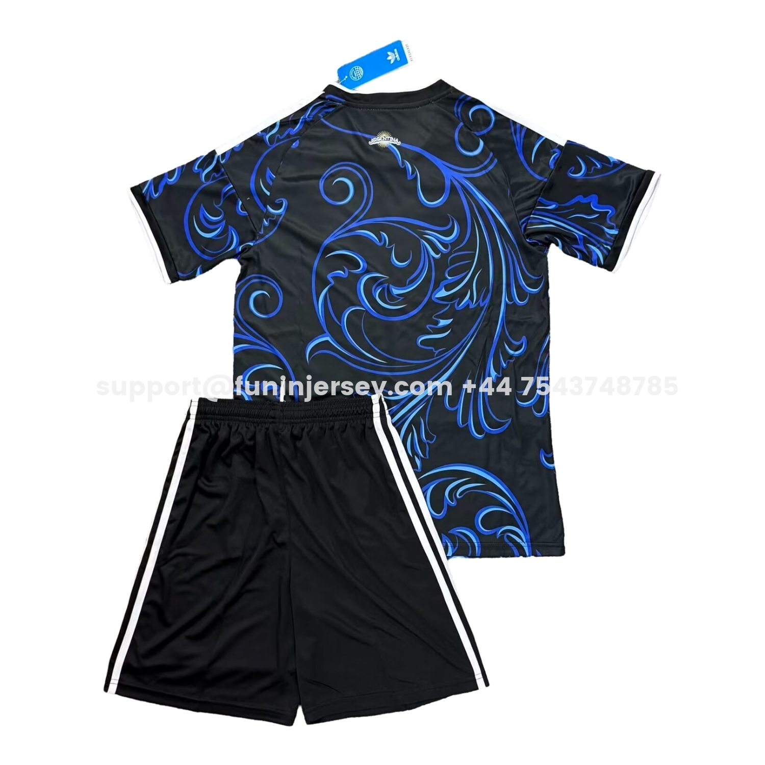 Funinjersey-Argentina 2026 Away Kids Kit