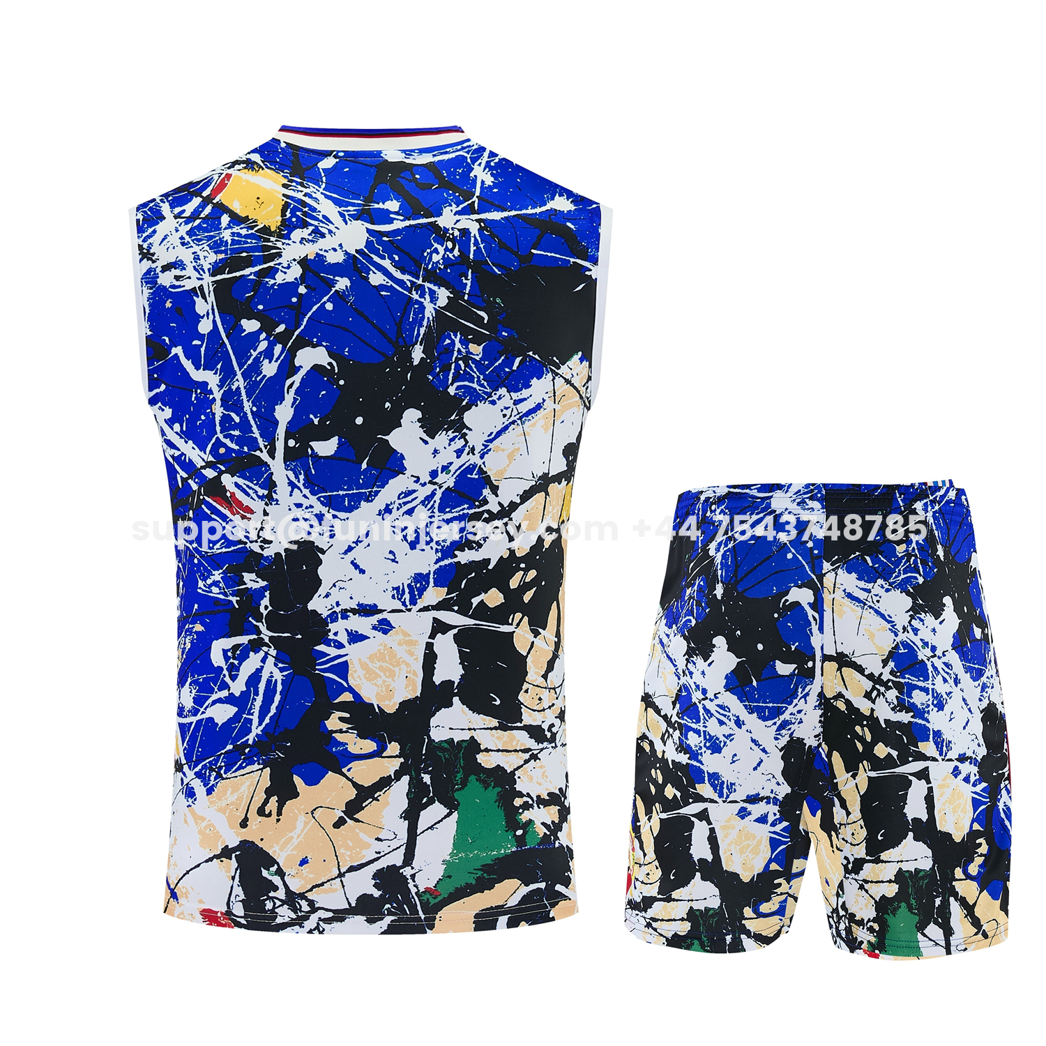 Funinjersey-Manchester United 26-27 Retro Style Vest Training Set - Colors Top & Colors Pants