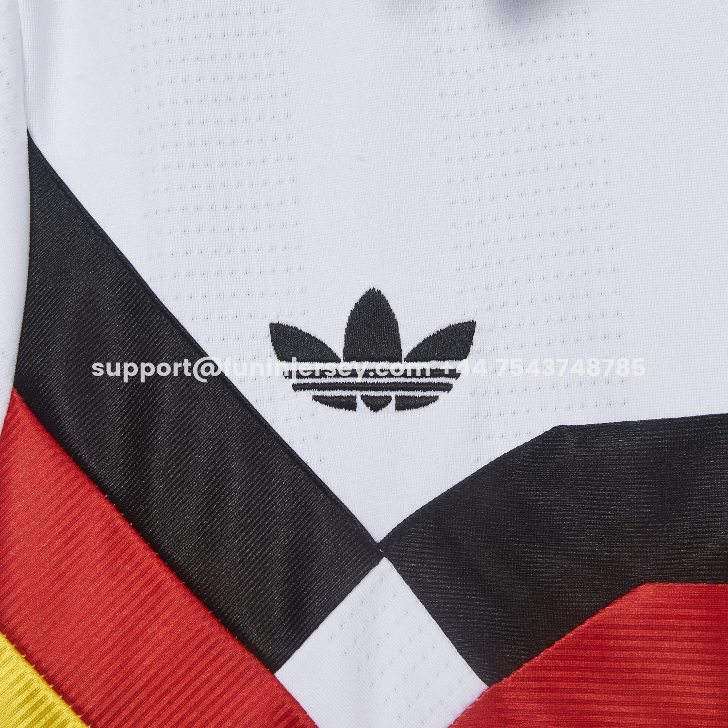 Funinjersey-Retro Germany 1988-91 Home Polo Jersey