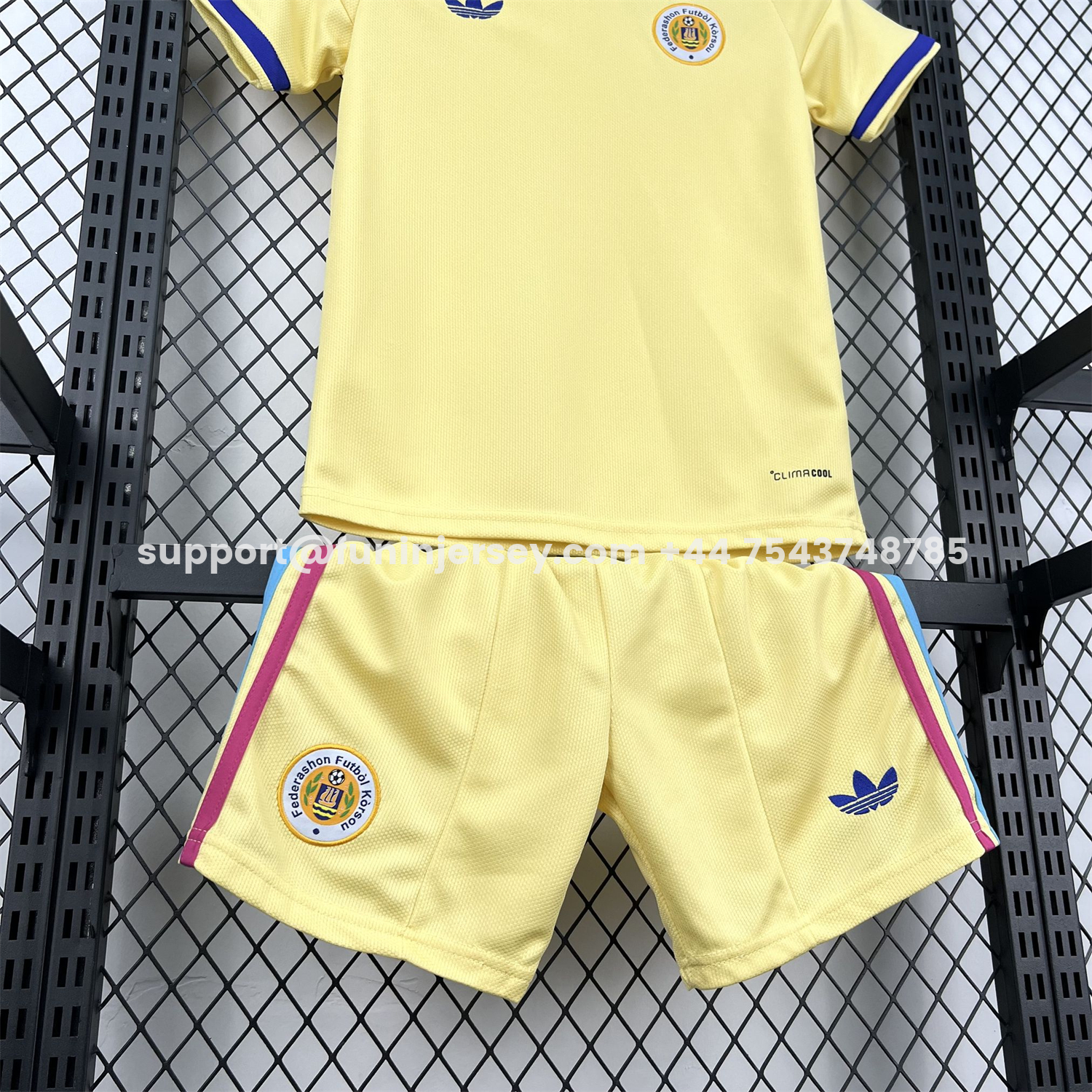 Funinjersey-Curaçao 2026 Away Kids Kit