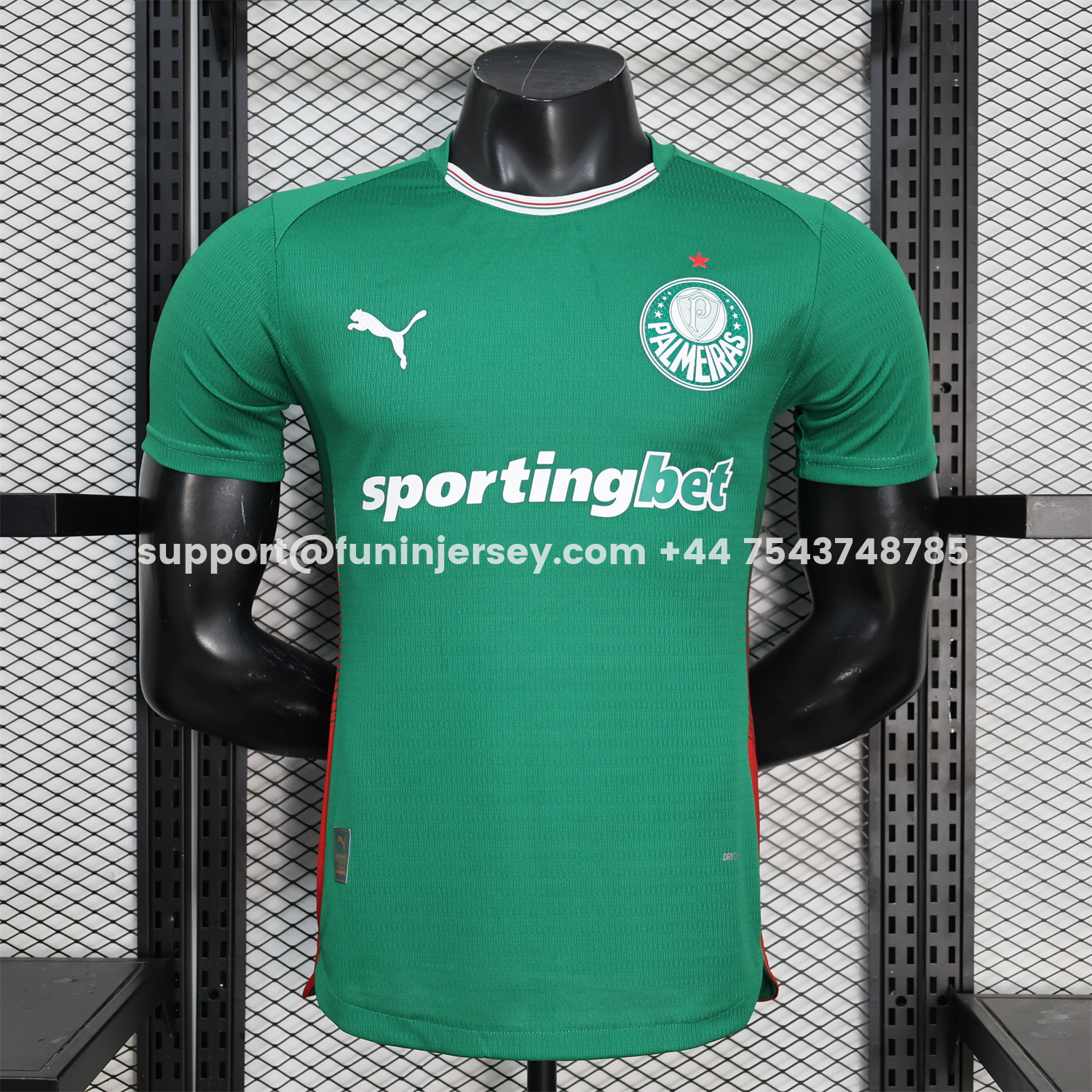 Funinjersey-Palmeiras 26-27 Home Green Jersey - Player Version