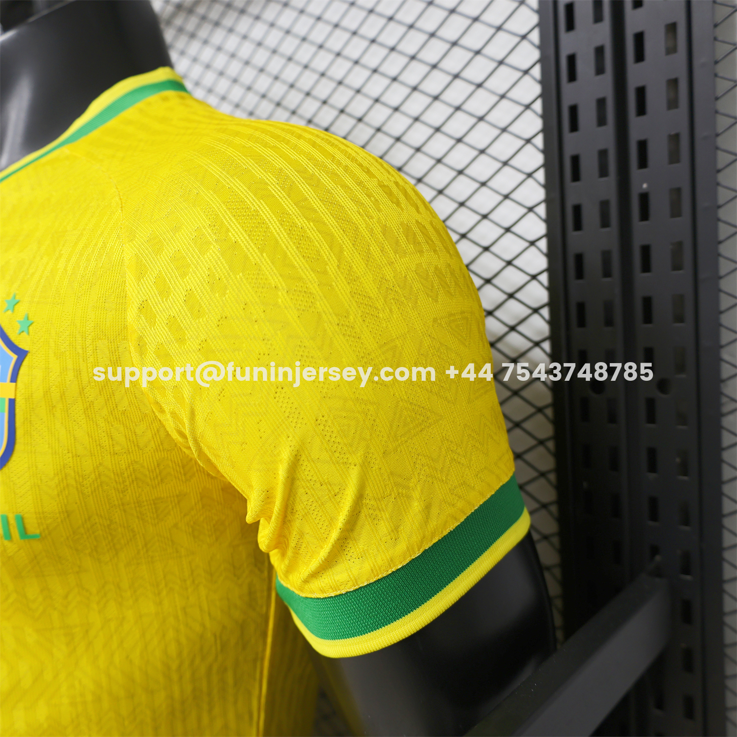 Funinjersey-Brazil 2026 Green Edge Yellow Special Jersey - Player Version