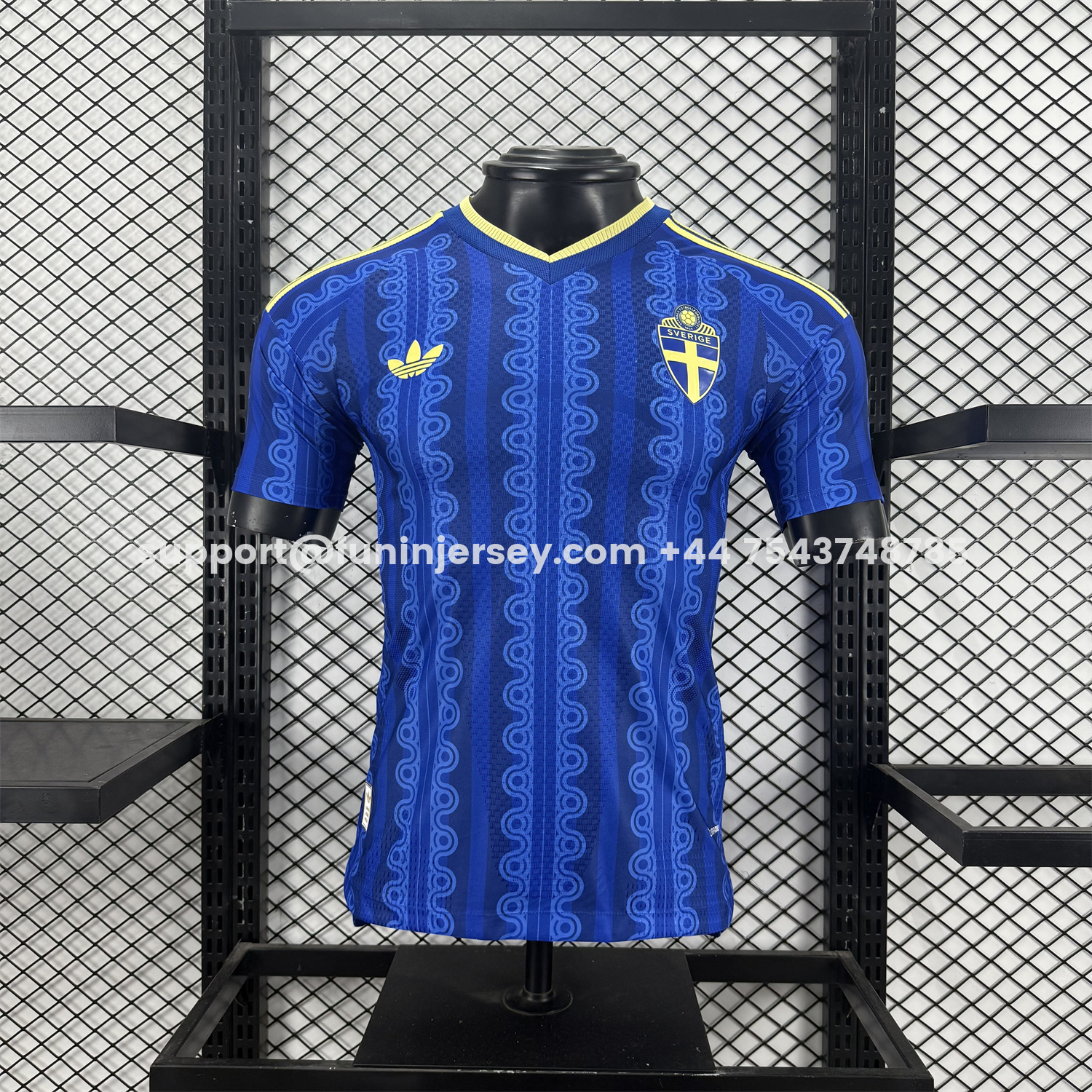 Funinjersey-Sweden 2026 Away Jersey - Player Version