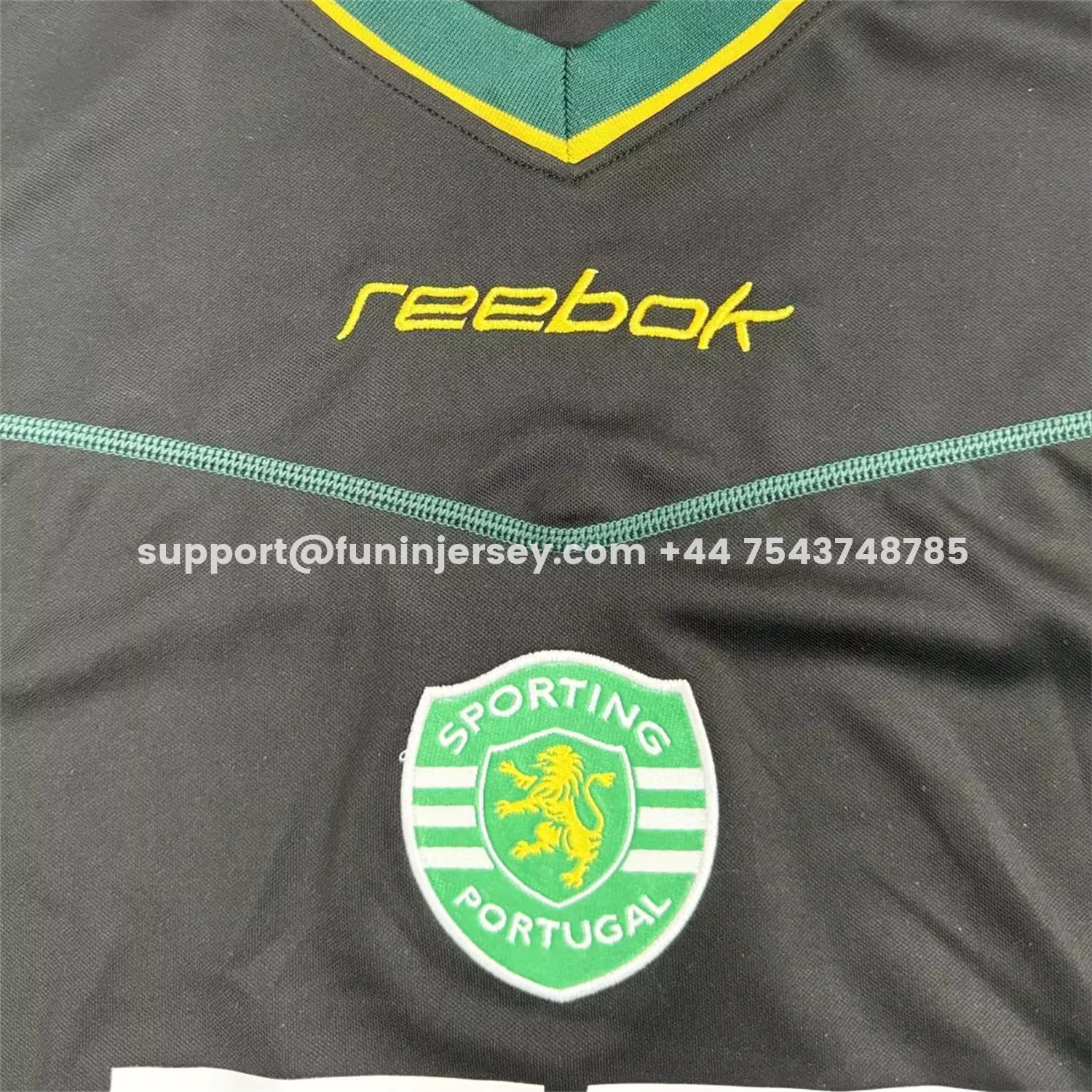 Funinjersey-Retro Sporting CP 02-03 Away Jersey