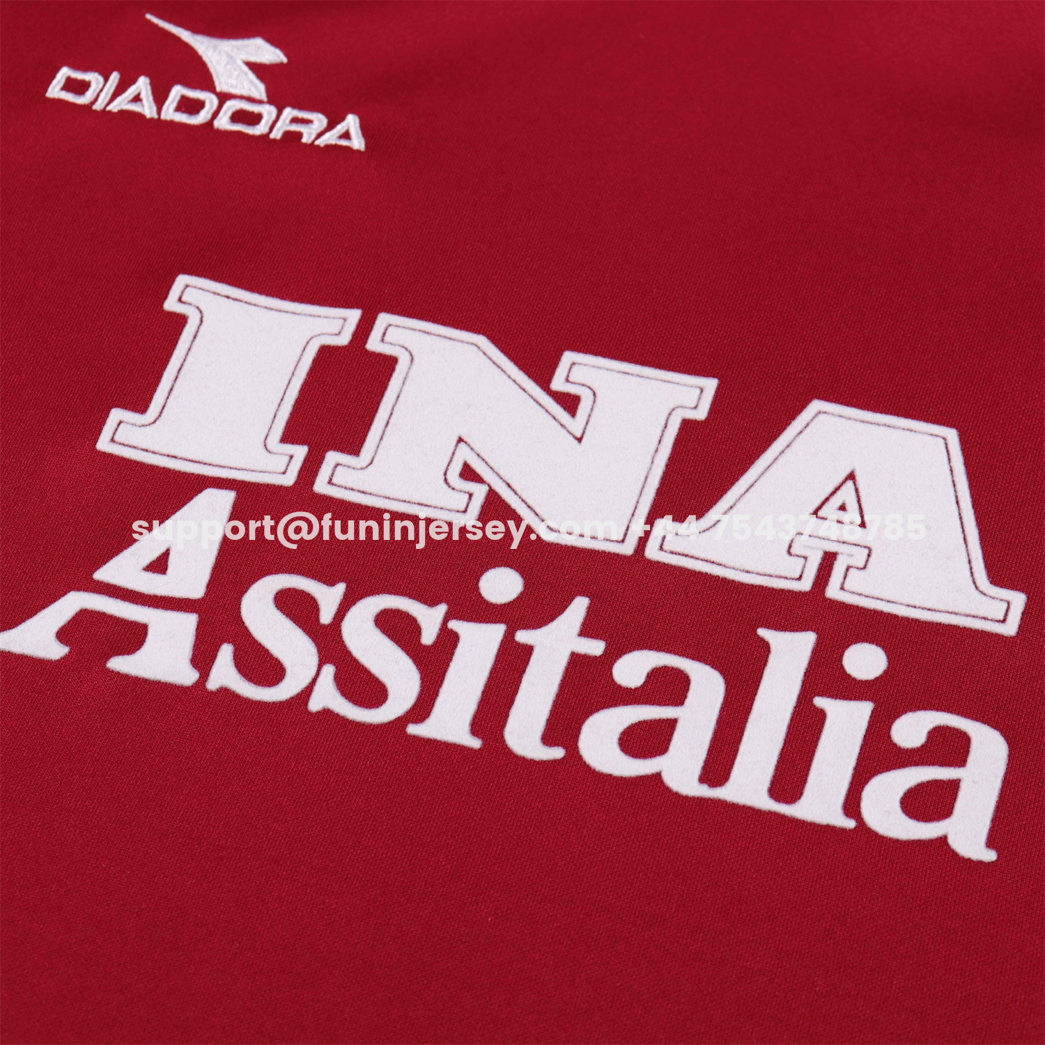 Funinjersey-Retro Roma 1998-99 Home Kids Kit