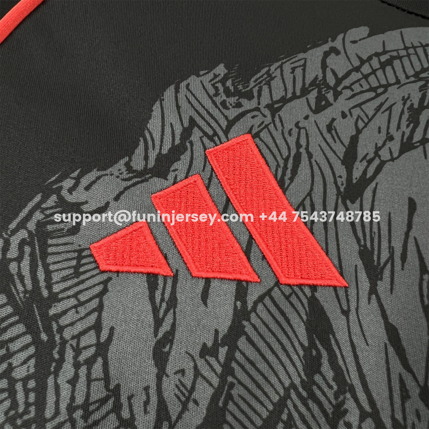 Funinjersey-Benfica 25-26 Grey Eagle Black Special Jersey - Fans Version