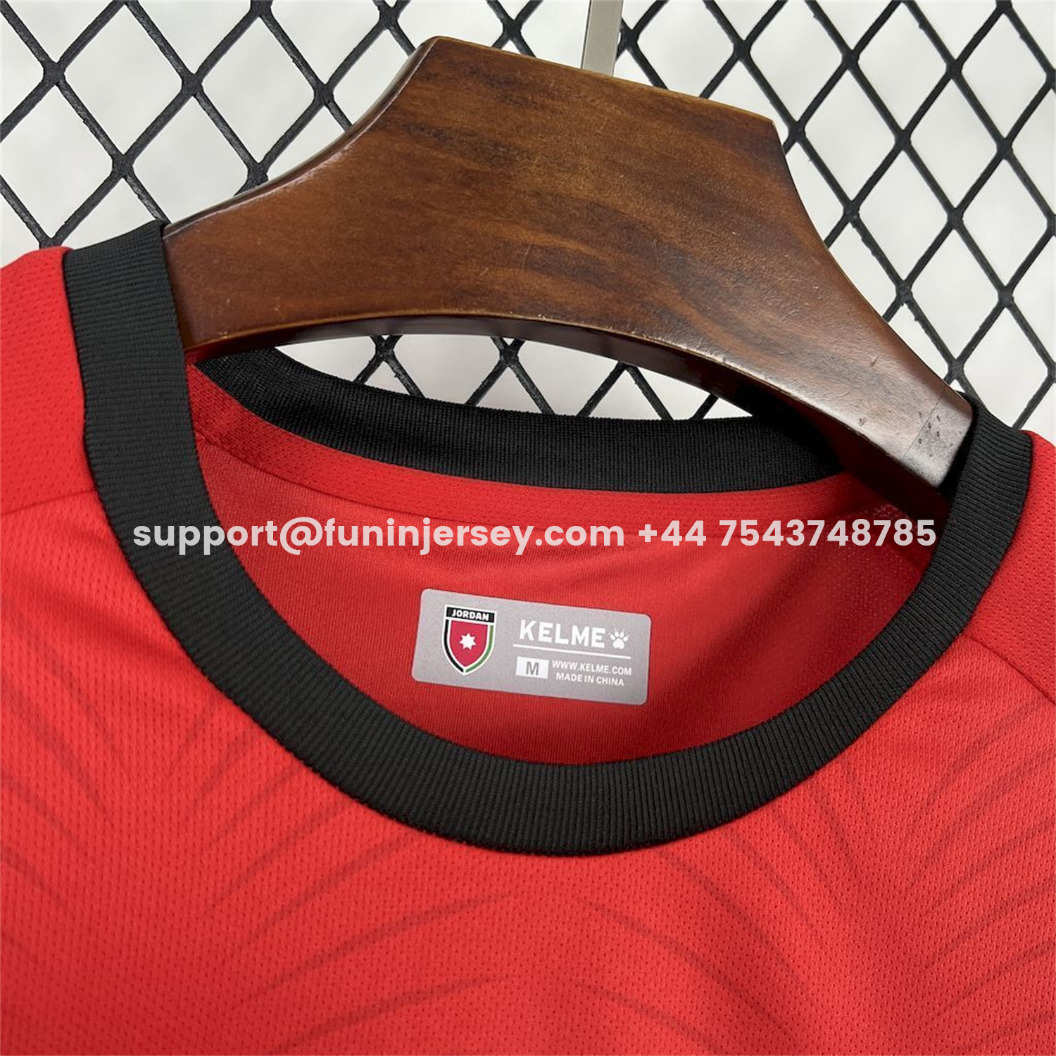 Funinjersey-Jordan 2026 Away Red Jersey - Fans Version