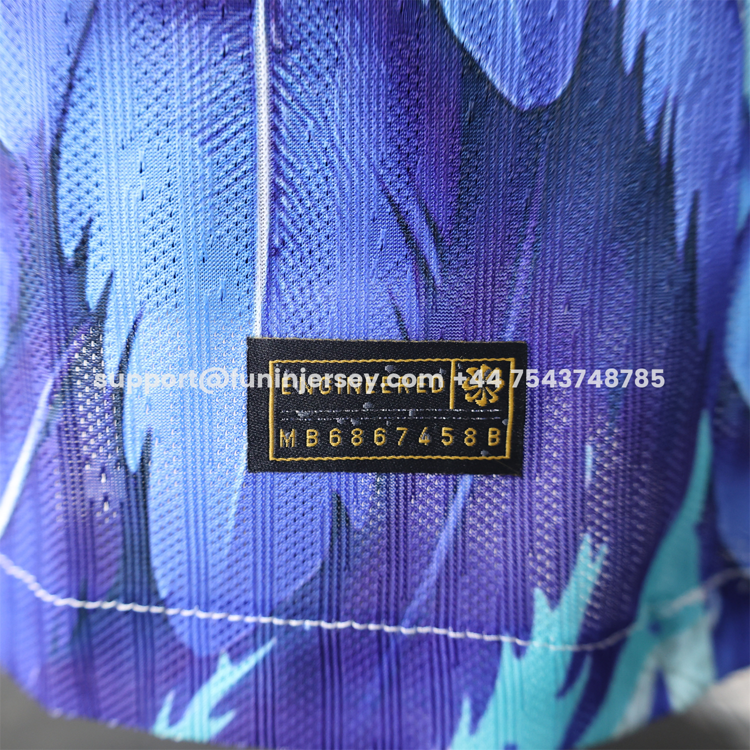 Funinjersey-Brazil 2025 Blue Macaw Special Edition Jersey - Player Version