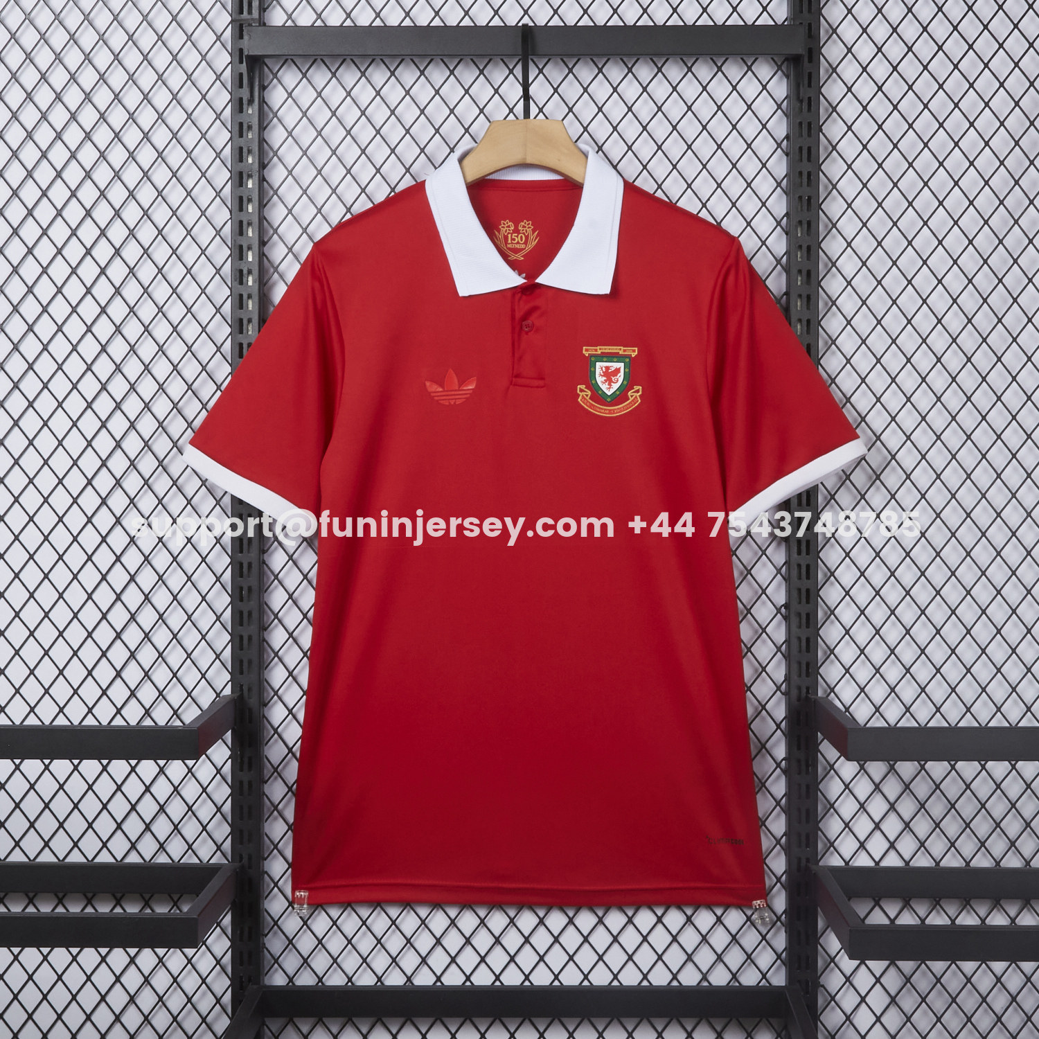 Funinjersey-Wales 2026 150th Anniversary Edition Jersey - Fans Version