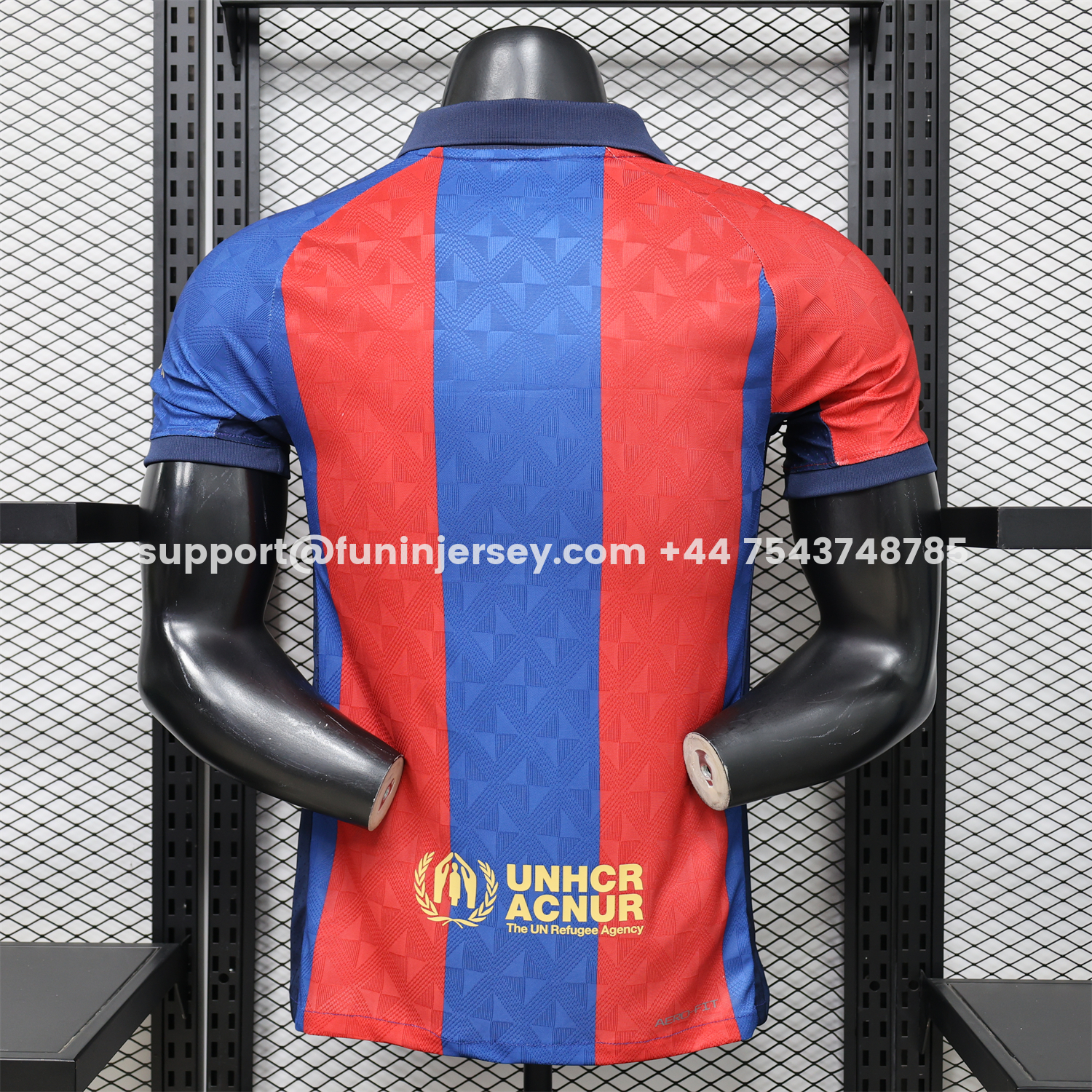 Funinjersey-Barcelona 25-26 Retro Style Polo Special Jersey - Player Version
