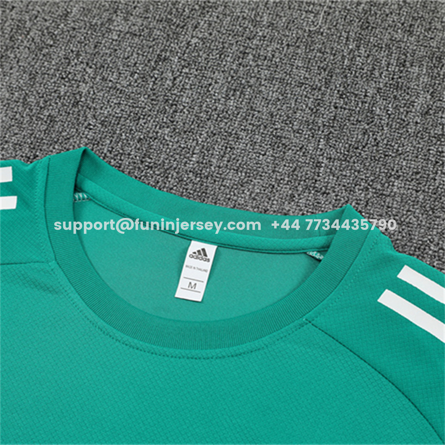 Funinjersey-Liver.pool 25-26 Kids Short-Sleeve Training Set - Green Top & Black Shorts