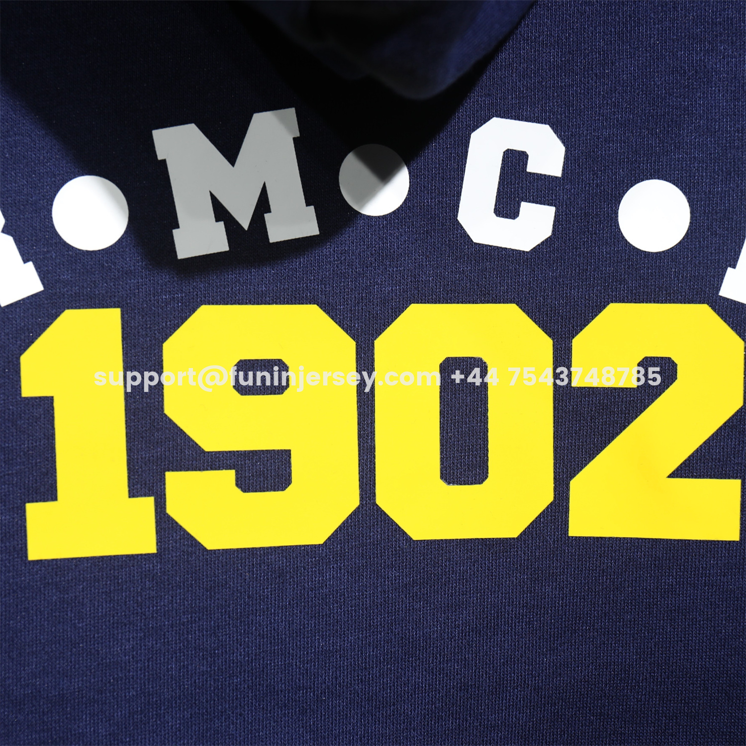 Funinjersey-Real Madrid 25-26 Pure Color 1902 Training Set - Dark Blue Top and Dark Blue Pants