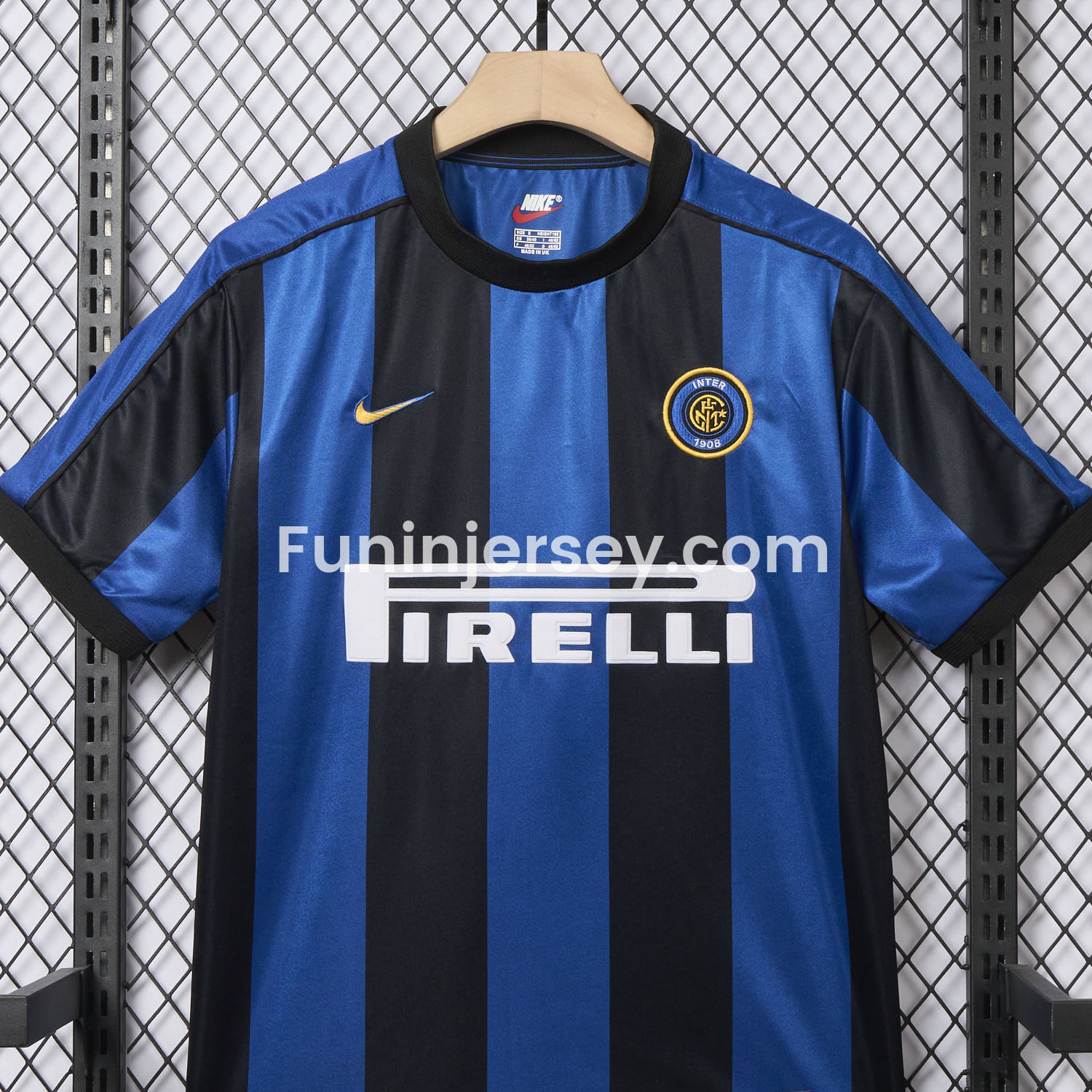 Funinjersey-Retro Inter Milan 00-01 Home Jersey