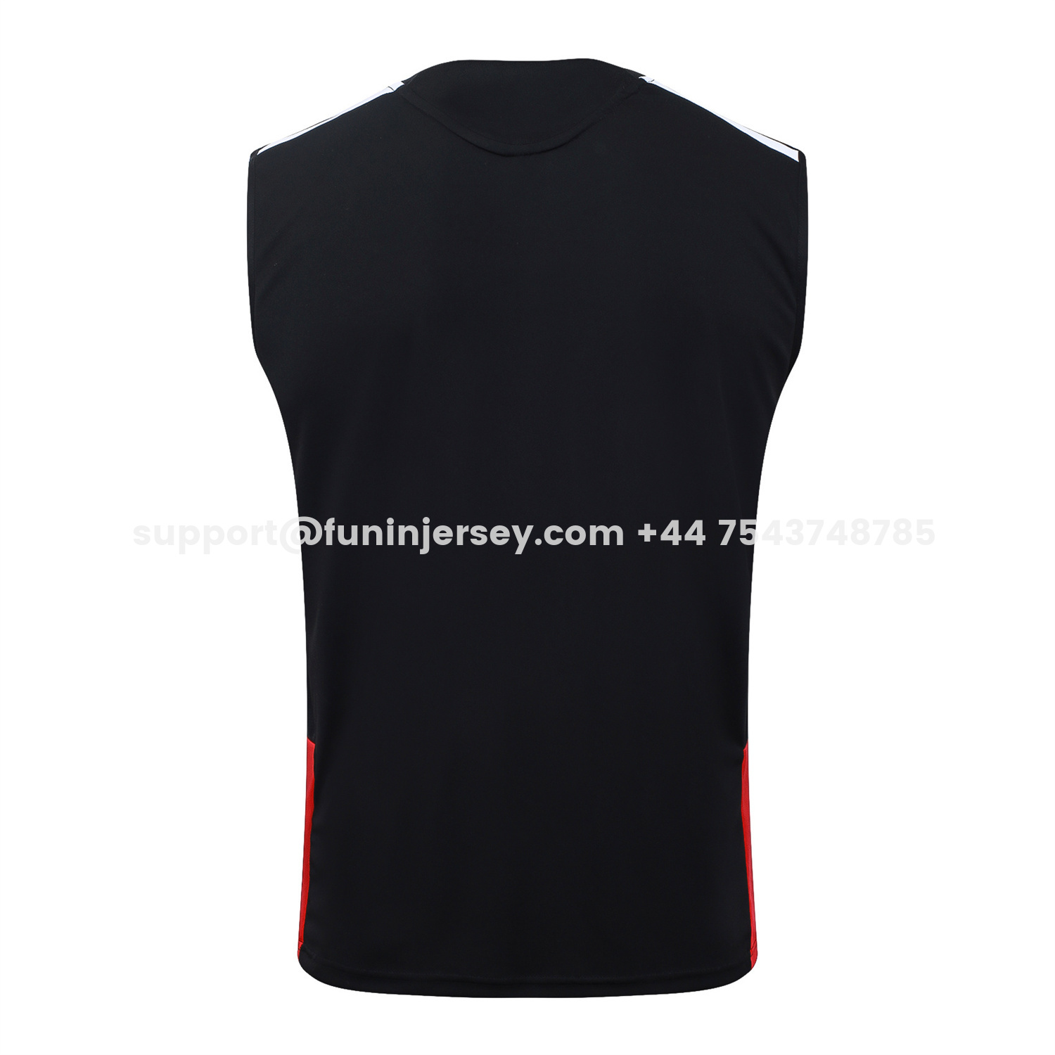 Funinjersey-Germany 2026 Vest Training Set - Black Vest and Black Shorts