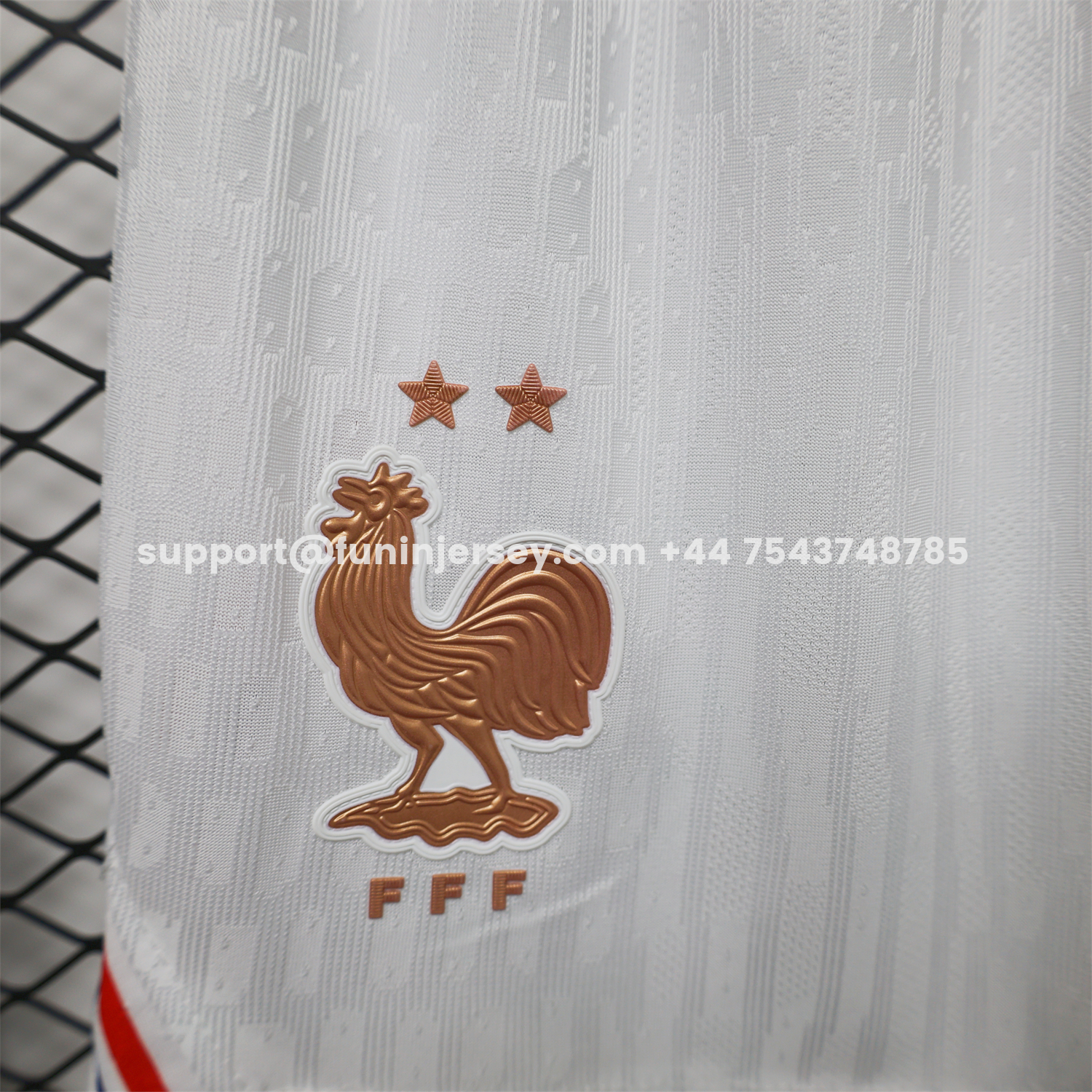 Funinjersey-France 2026 Home White Shorts - Player Version