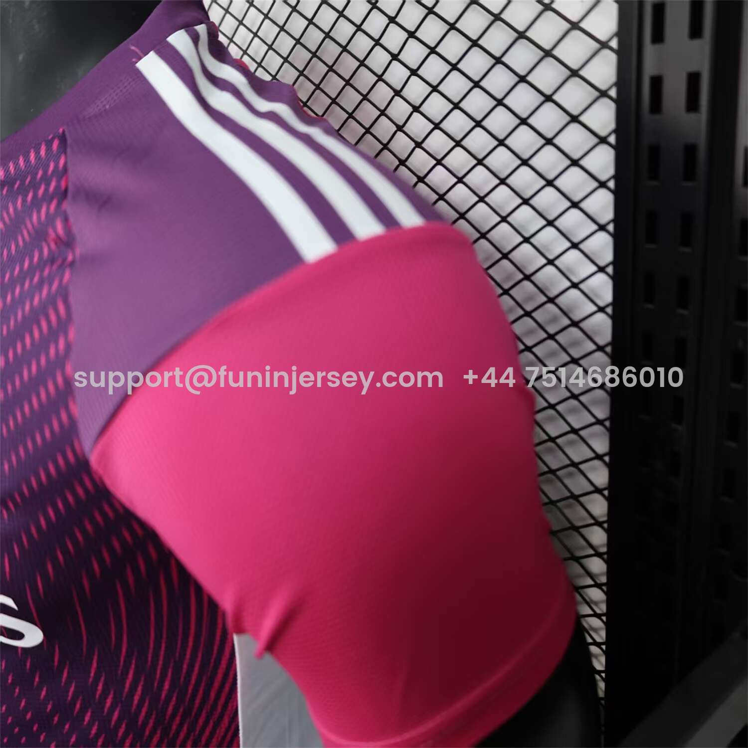 Funinjersey-Real Madrid 25-26 Pink Purple Goalkeeper Jersey - Player Version