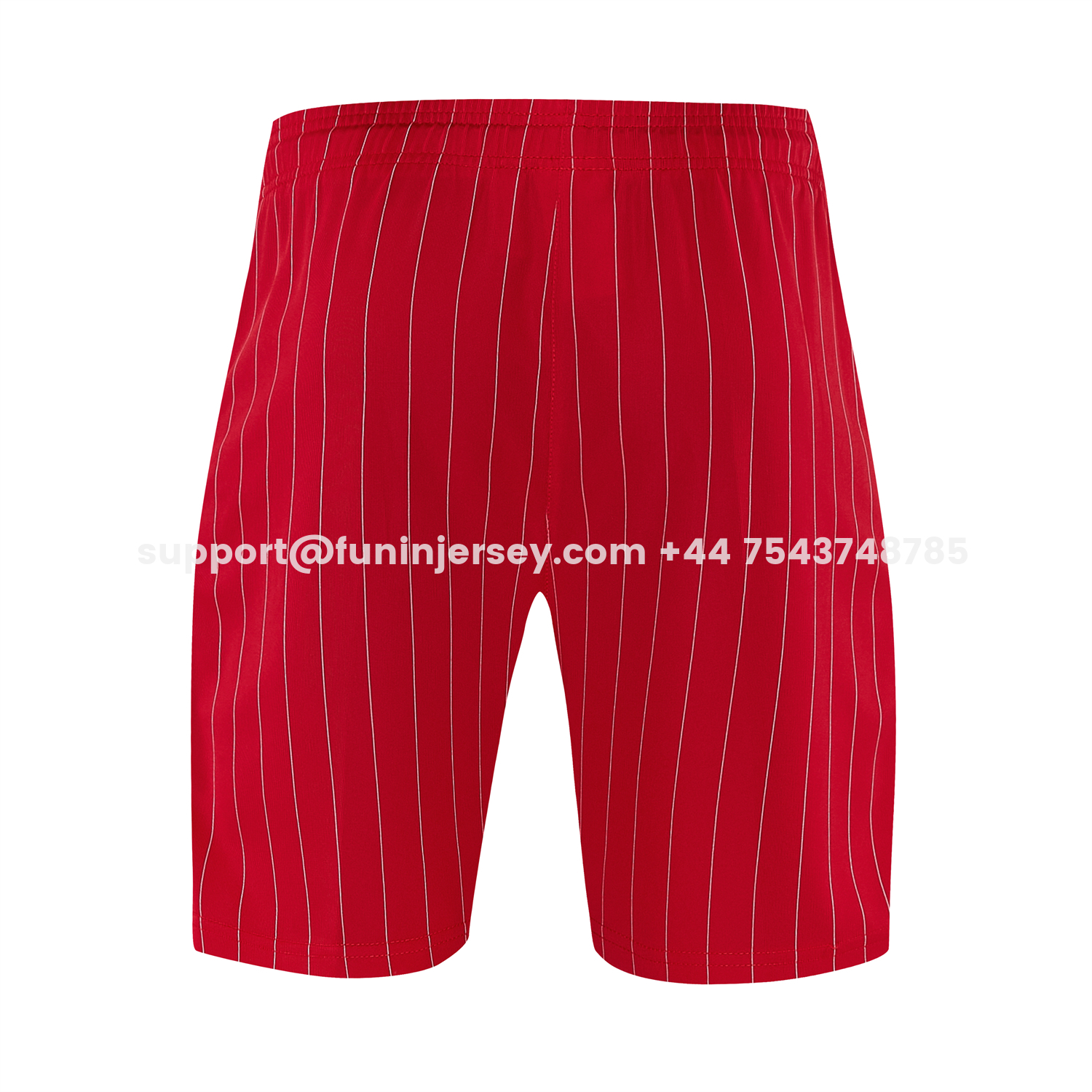 Funinjersey-Manchester United 25-26 Retro Style Vest Training Set - Red With White Stripes Top & Pants