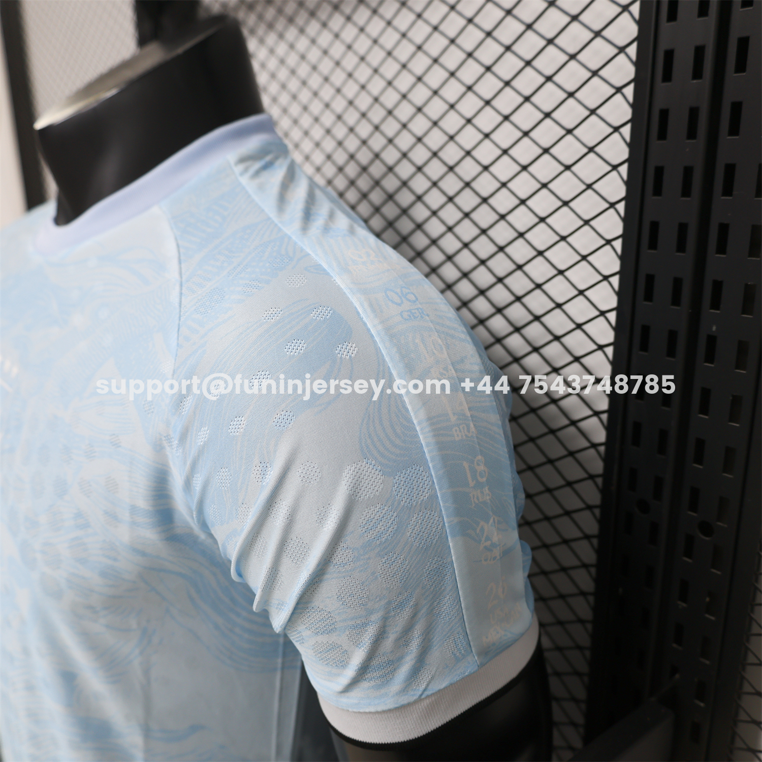 Funinjersey-Uruguay 2026 Light Blue Special Jersey - Player Version