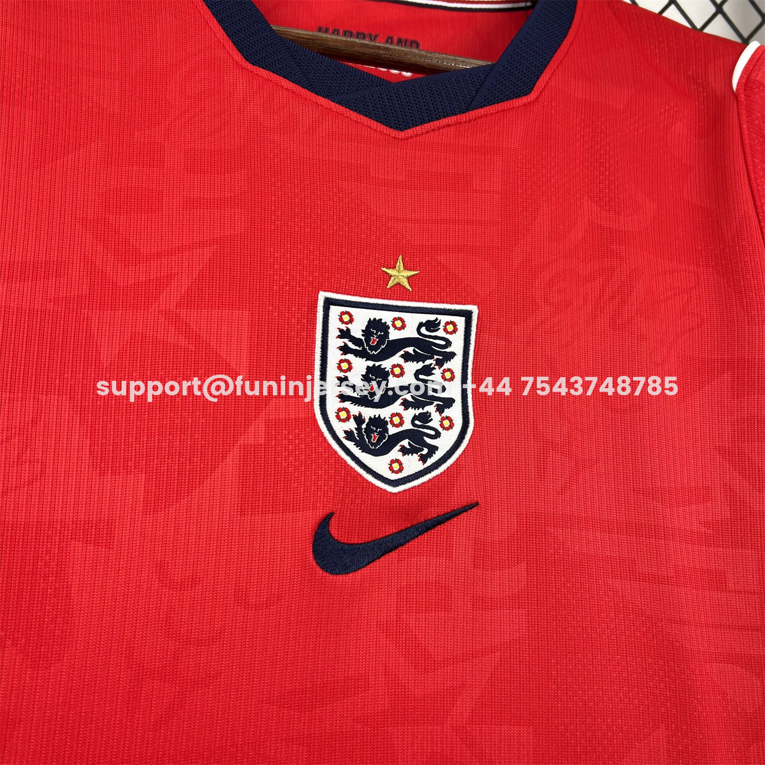Funinjersey-Women's England 2026 Away Jersey - Fans Version