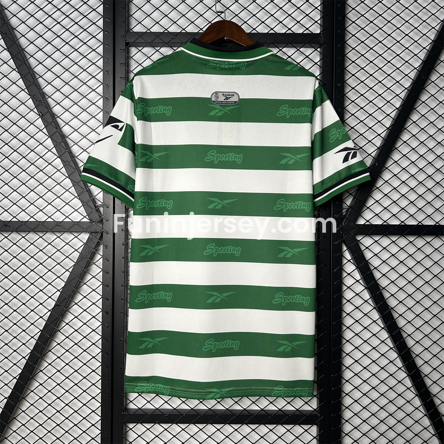 Funinjersey-Retro Sporting CP 1999-00 Home Jersey
