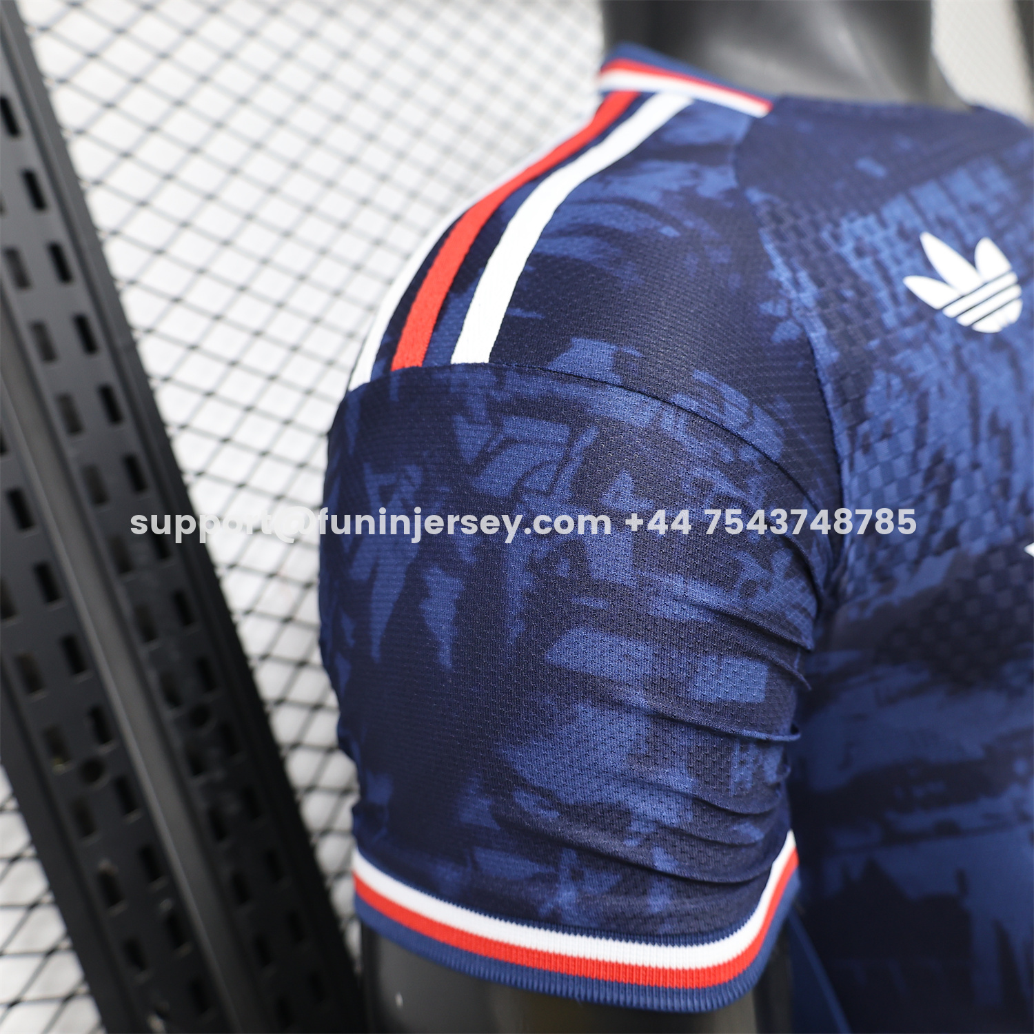 Funinjersey-Arsenal 26-27 Dark Blue Digital Pattern Cannon Special Edition Jersey - Player Version