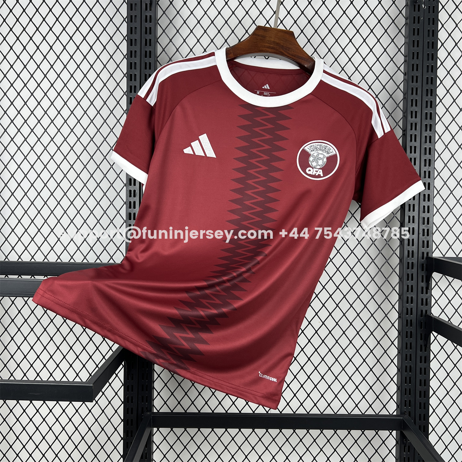 Funinjersey-Qatar 2026 Home Jersey - Fans Version