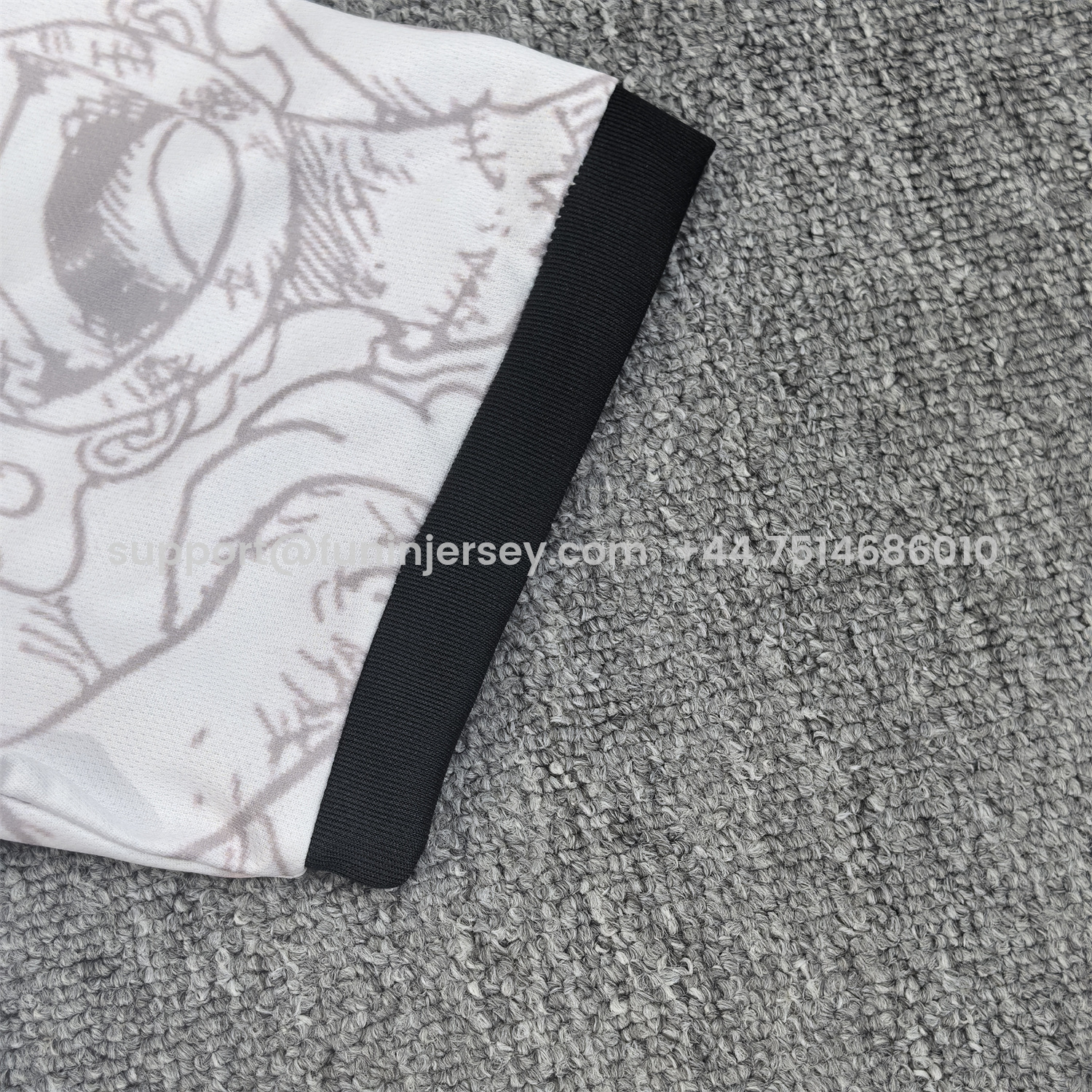 Funinjersey-Japan 25-26 One Piece Gear 5 White Jersey - Fans Version