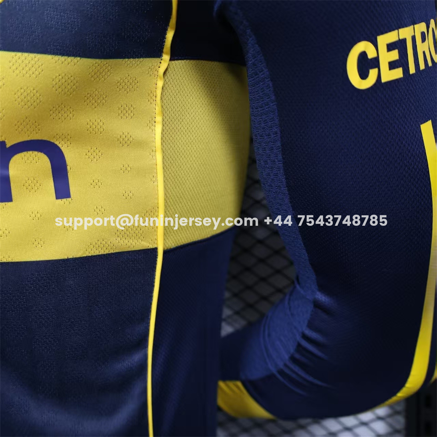Funinjersey-Boca Juniors 25-26 Home Long Sleeves Jersey - Player Version