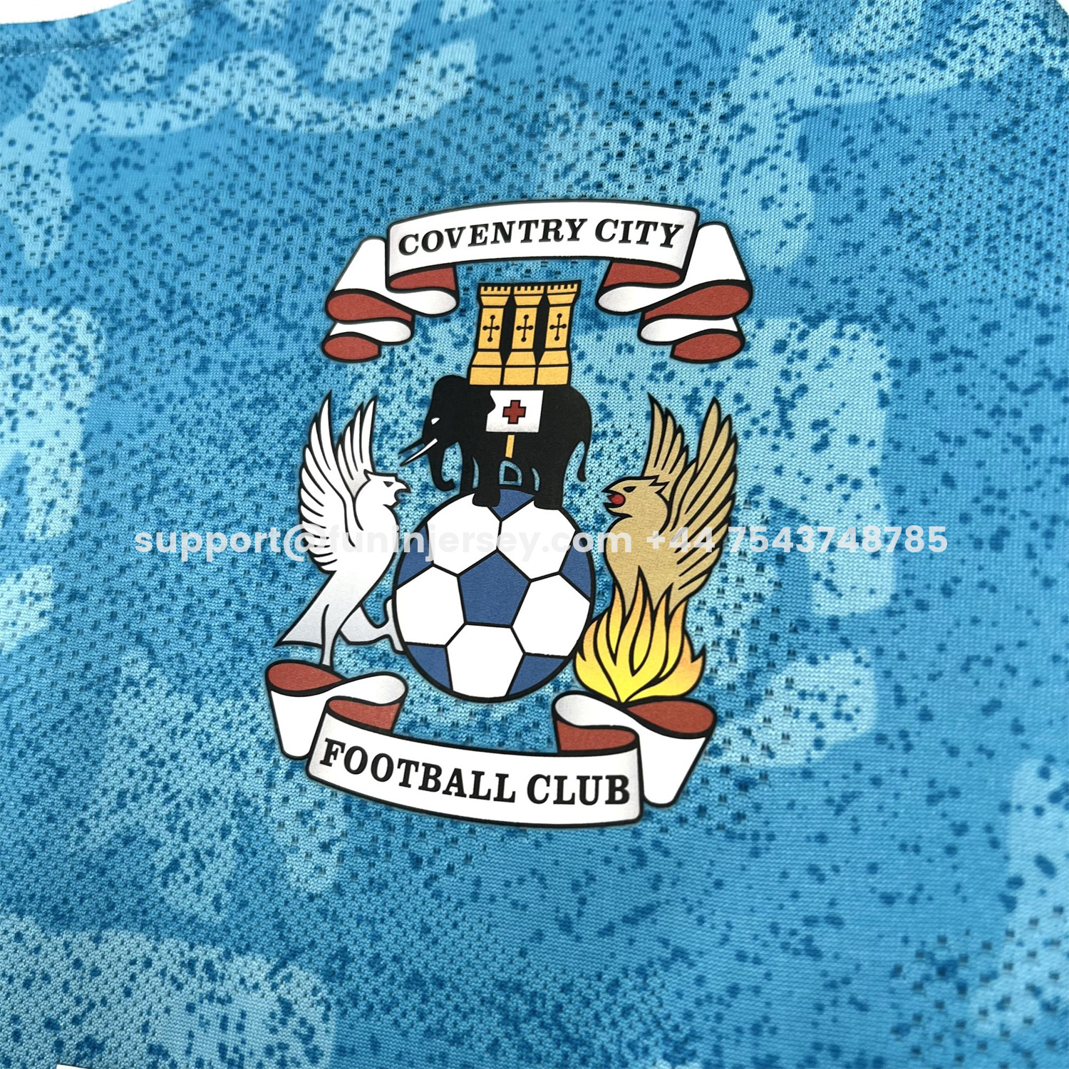 Funinjersey-Coventry City 25-26 Home Jersey - Fans Version