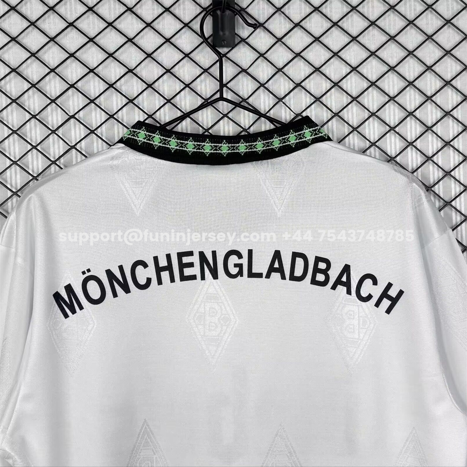 Funinjersey-Retro Borussia Mönchengladbach 1995-96 Home Long Sleeves Jersey
