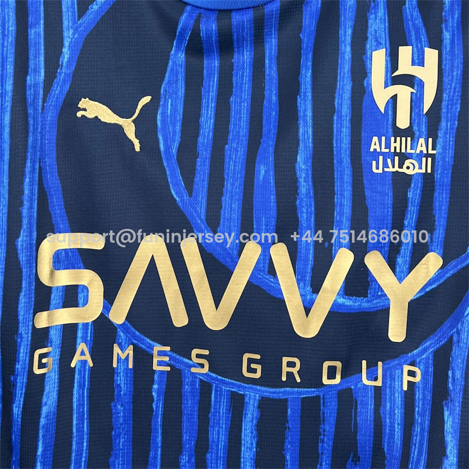 Funinjersey-Al Hilal Riyadh Crescent 25-26 Club World Cup Home Jersey - Fans Version