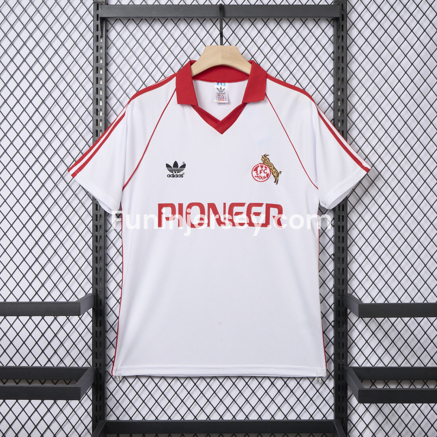 Funinjersey-Retro 1. FC Köln 1980-81 Home Jersey