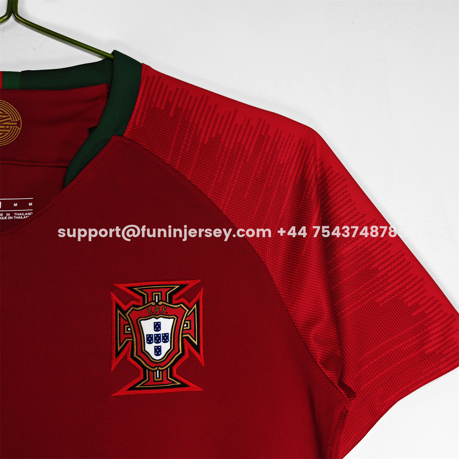 Funinjersey-Retro Portugal 2018 Home Jersey
