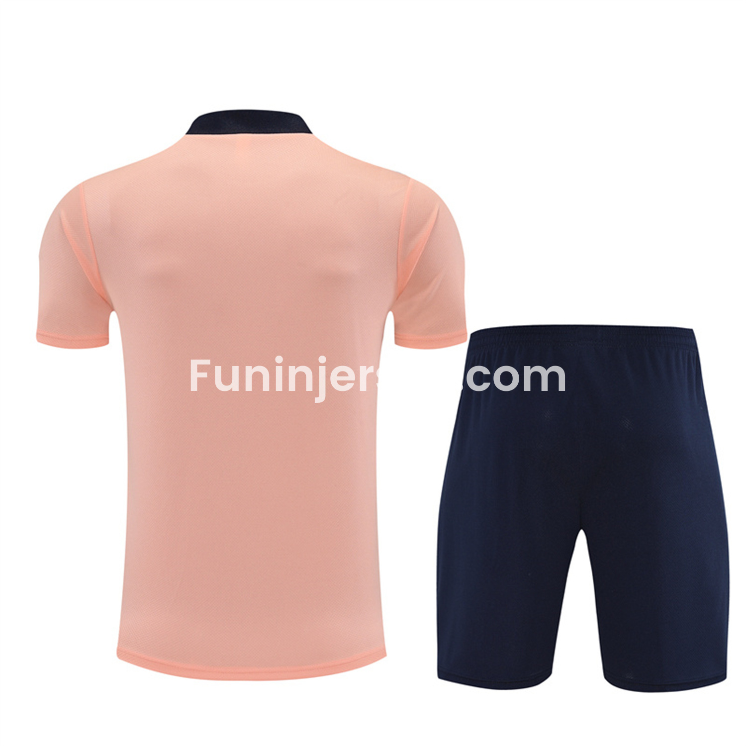 Funinjersey-C.H.E.L.S.E.A 25-26 Kids Short-Sleeve Training Set - Pink top & Blue Shorts