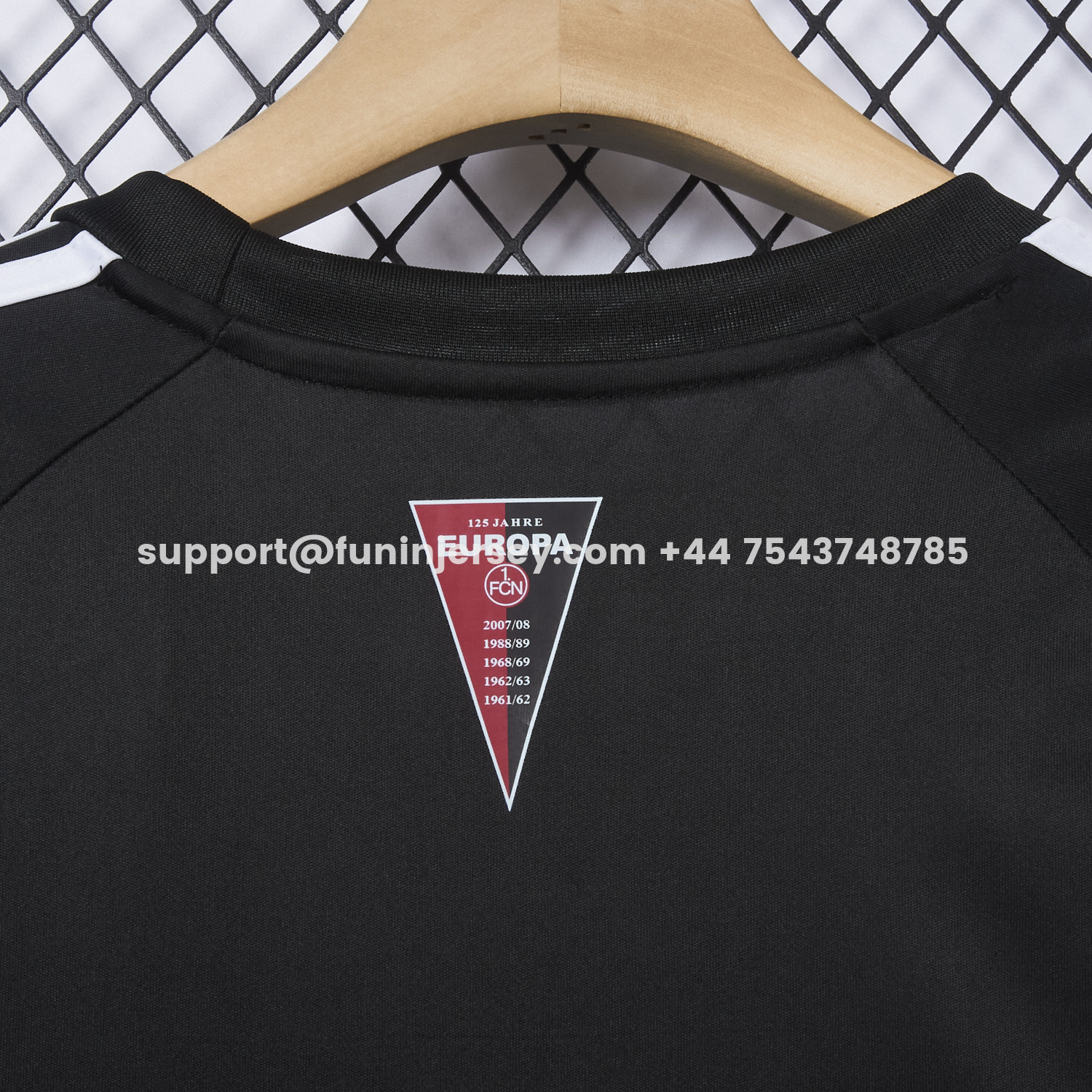 Funinjersey-Nürnberg 25-26 Black 125-Year Anniversary Jersey - Fans Version
