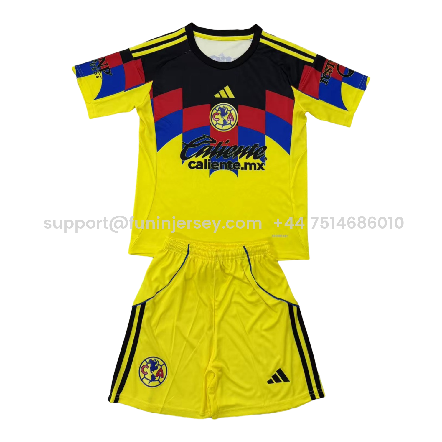 Funinjersey-Club América 25-26 Home Men's Adult Jersey Set - Fans Version