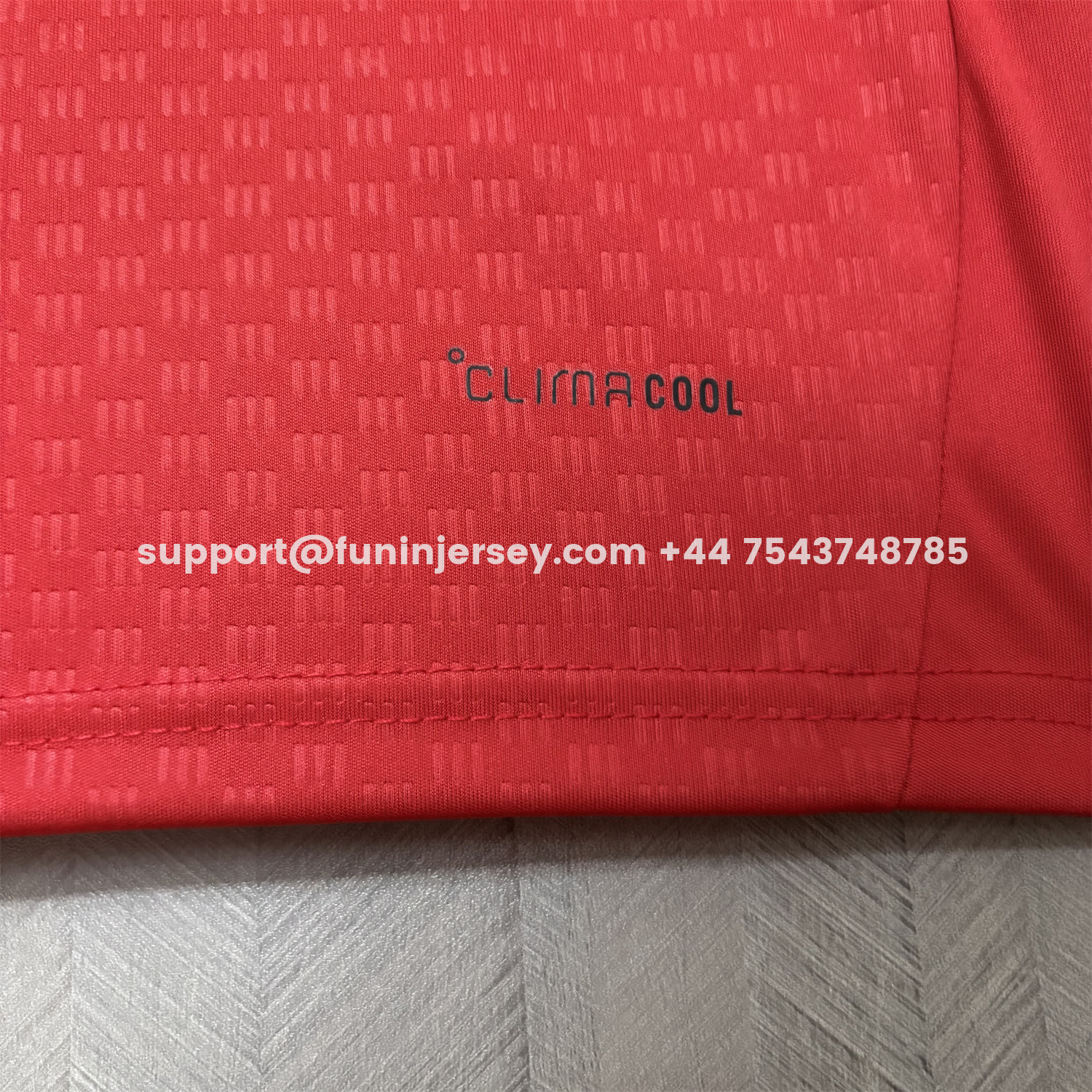 Funinjersey-SC Internacional 26-27 Red Pre-Match Training Jersey - Fans Version