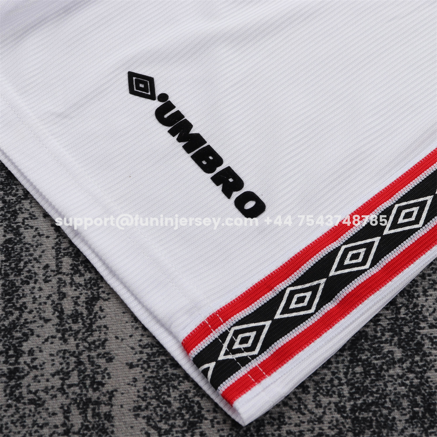 Funinjersey-Retro Manchester United 1998-99 Home Long Sleeves Kids Kit