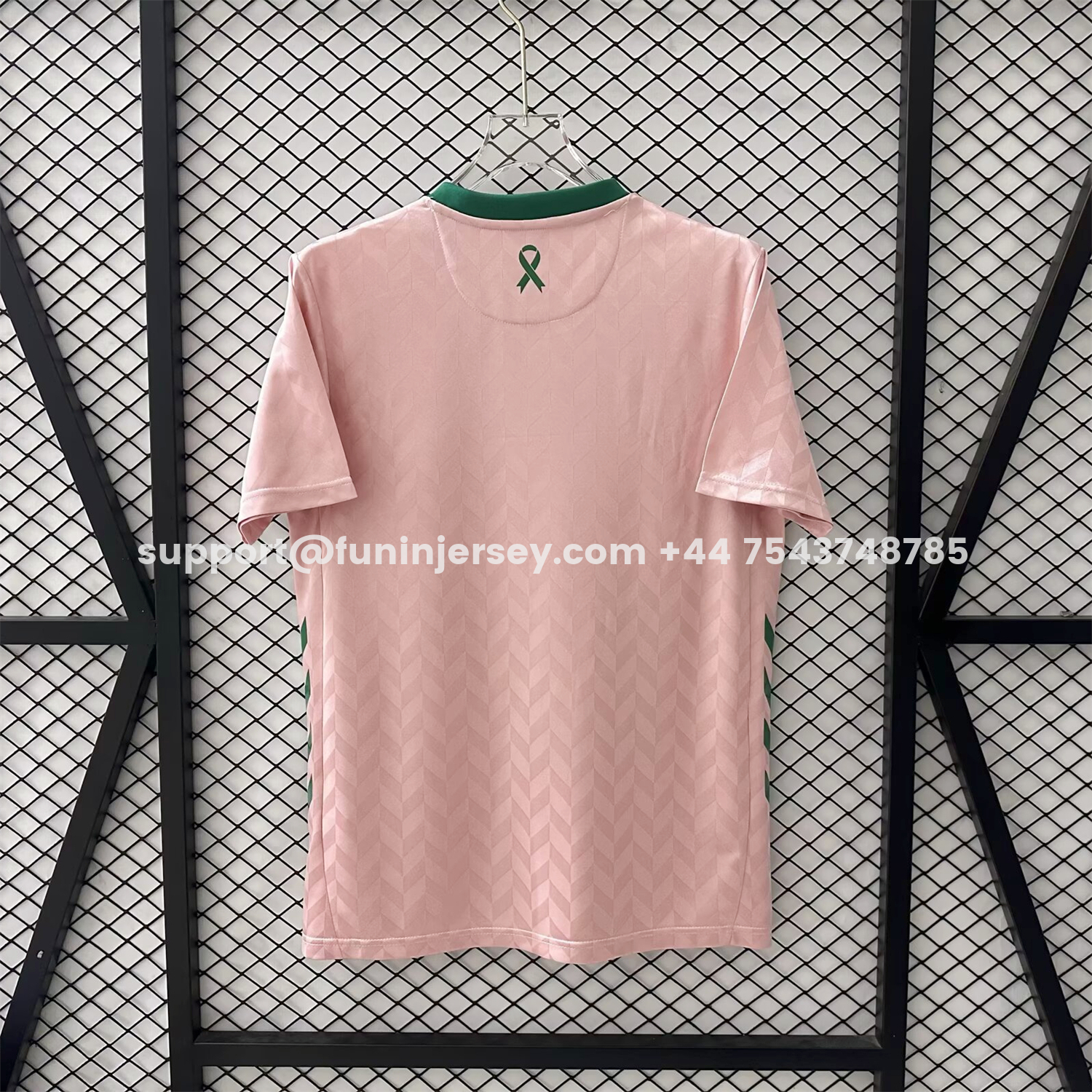 Funinjersey-AS Saint-Etienne 25-26 Pink October Goalkeeper Jersey - Fans Version