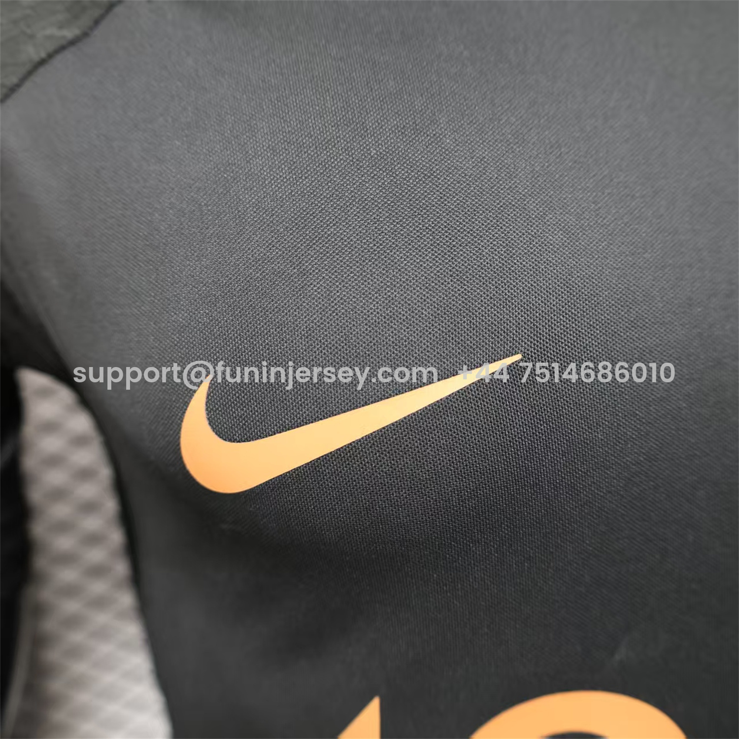 Funinjersey-Al Ittihad Jeddah United 25-26 Golden 1927 Anniversary Black Jersey - Player Version