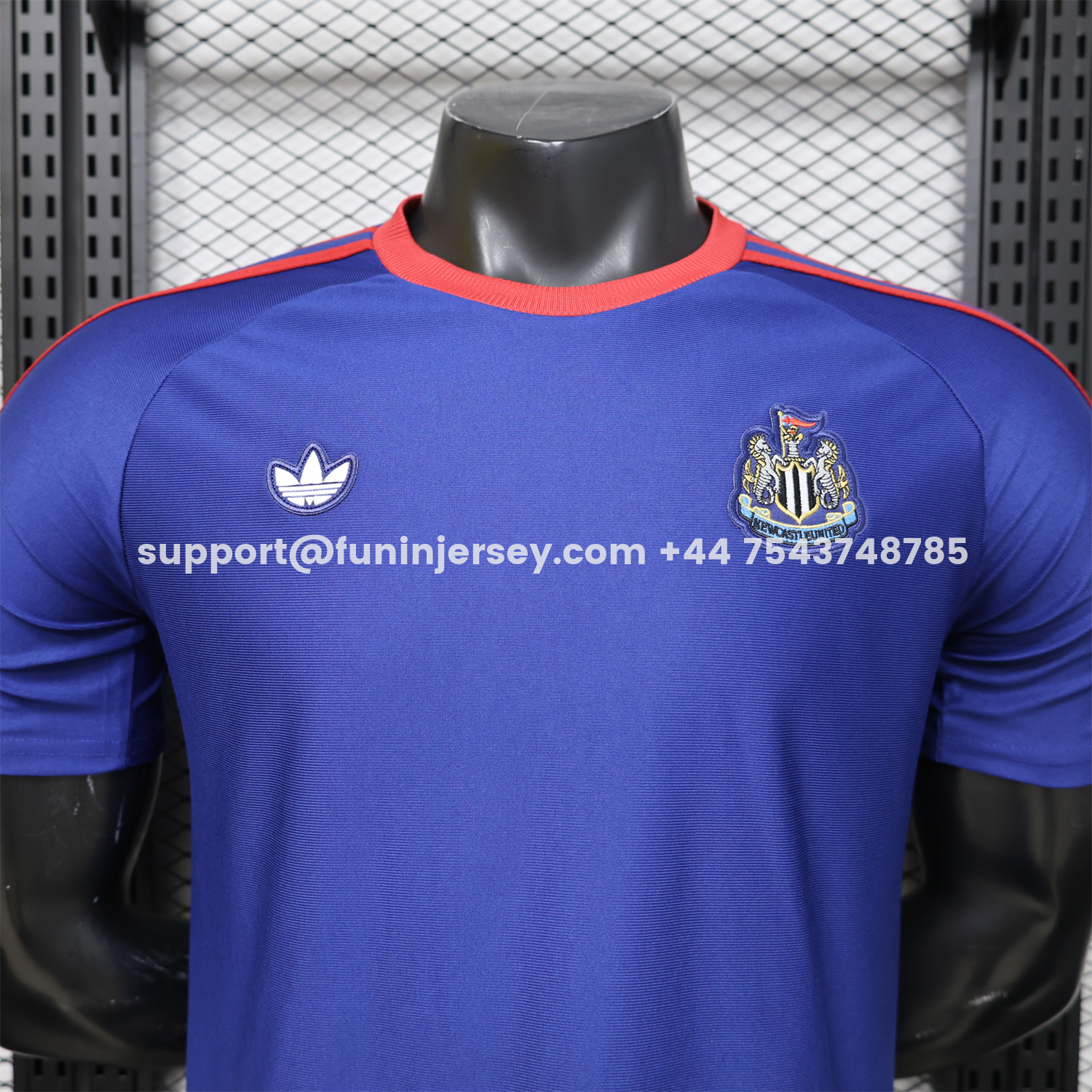 Funinjersey-Newcastle United 25-26 Purple-Blue Casual Jersey - Player Version