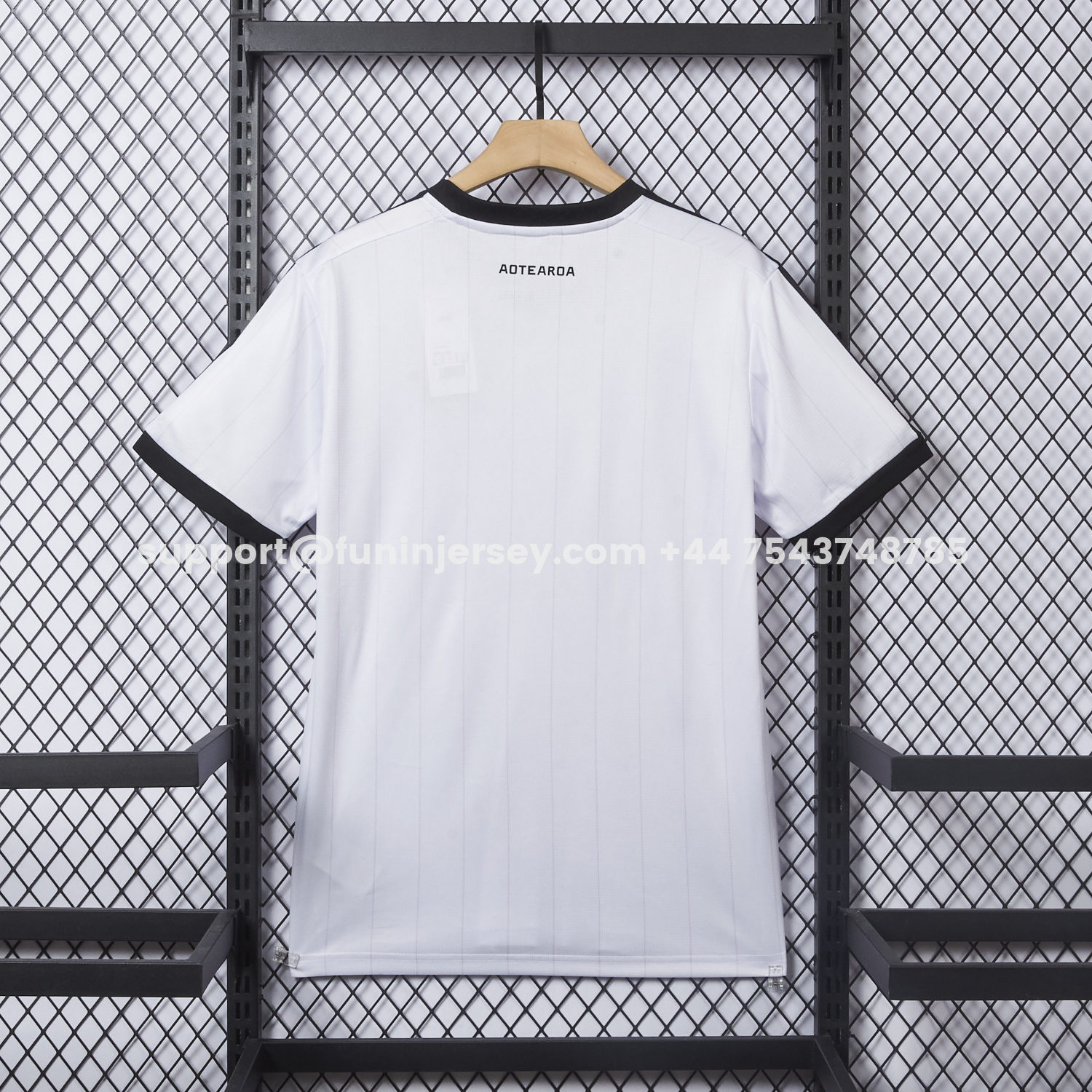 Funinjersey-New Zealand 2026 Home White Jersey - Fans Version