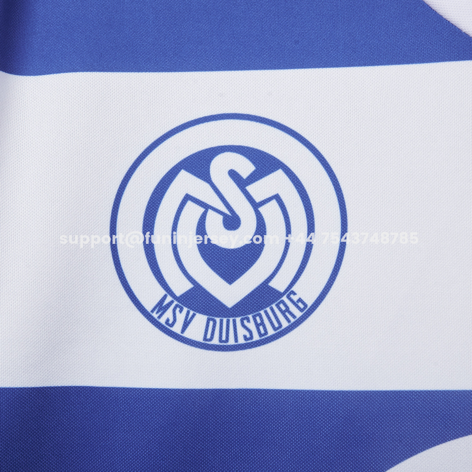 Funinjersey-Retro Duisburg 1990-91 Home Jersey